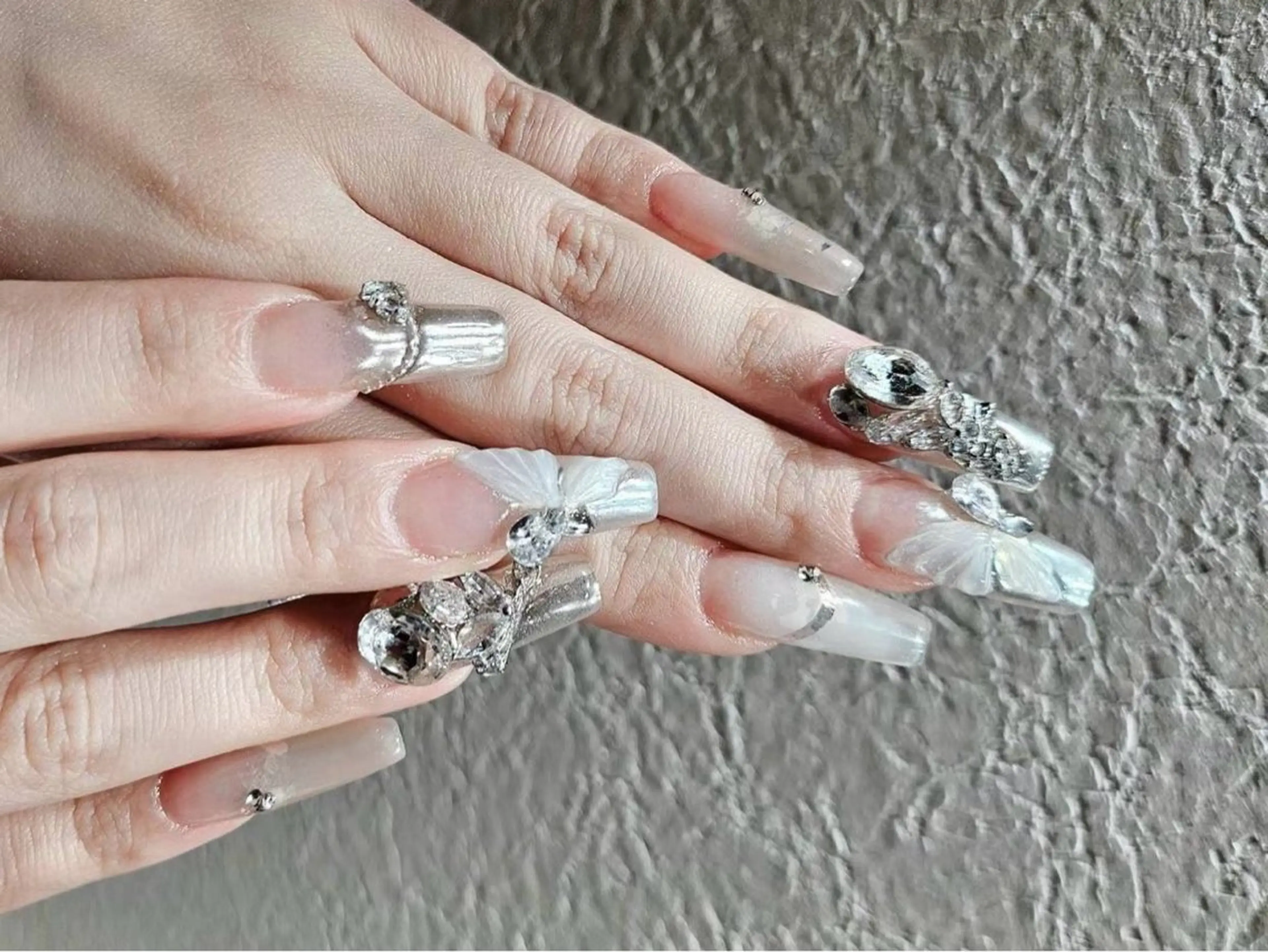 ネイル アートネイル フラワーネイル フットネイル ジェルネイル マグネットネイル Babarla Nailのネイルデザイン