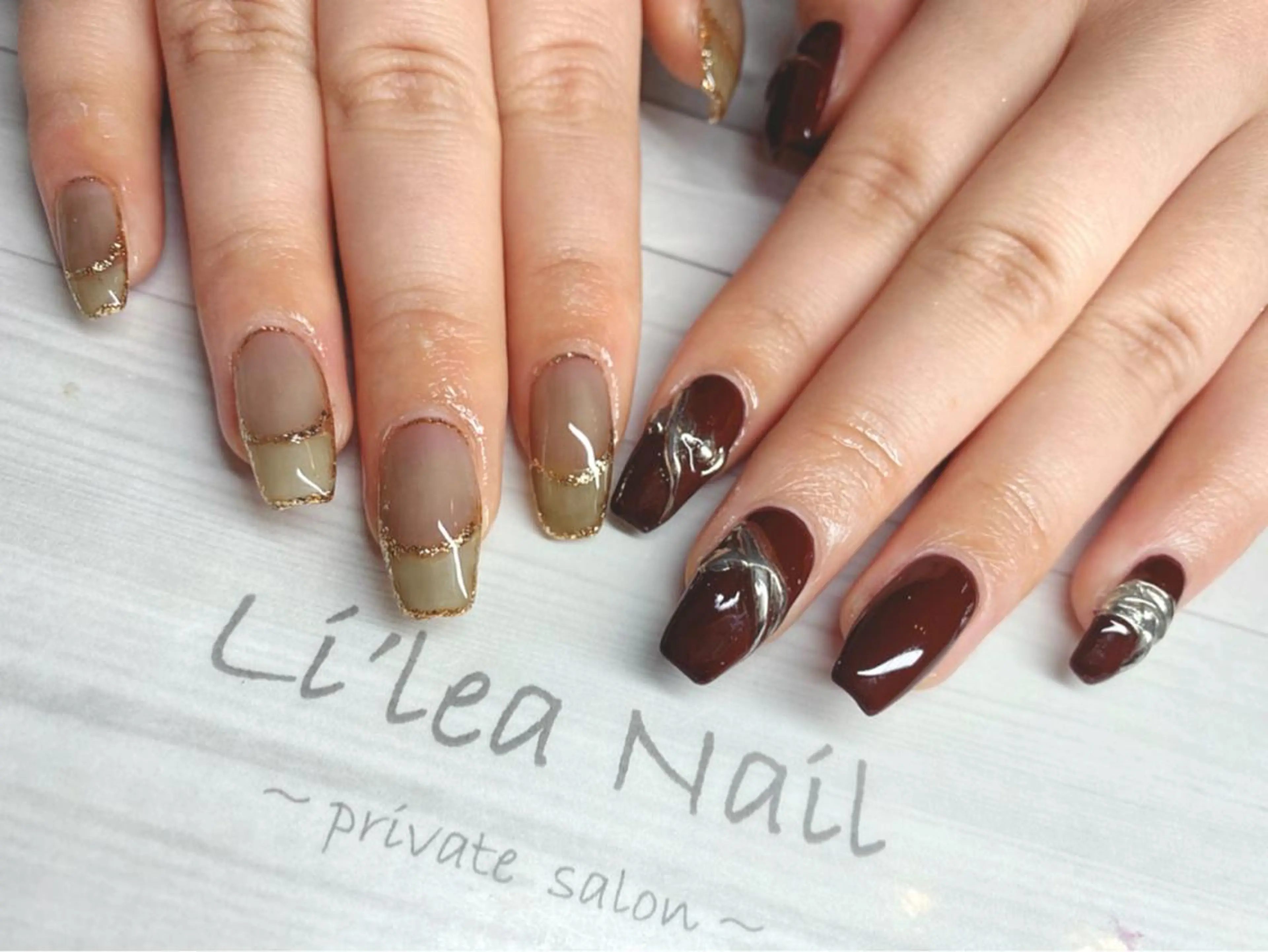 ネイル Li'leaNail AINAのネイルデザイン