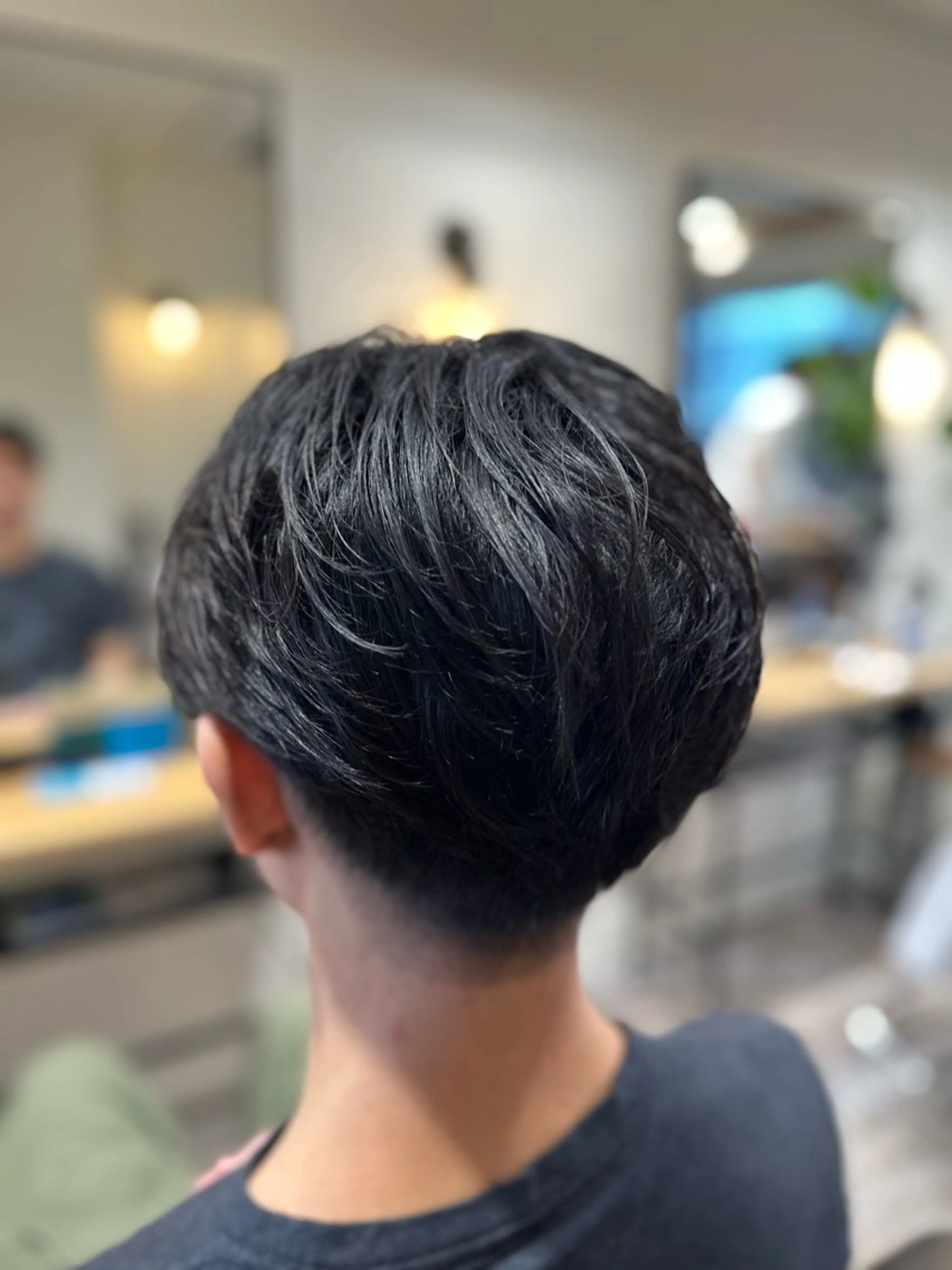 ミディアム メンズ センターパート メンズカット×眉毛 デザイナー⚘Nanaの眉毛・アイブロウイメージ