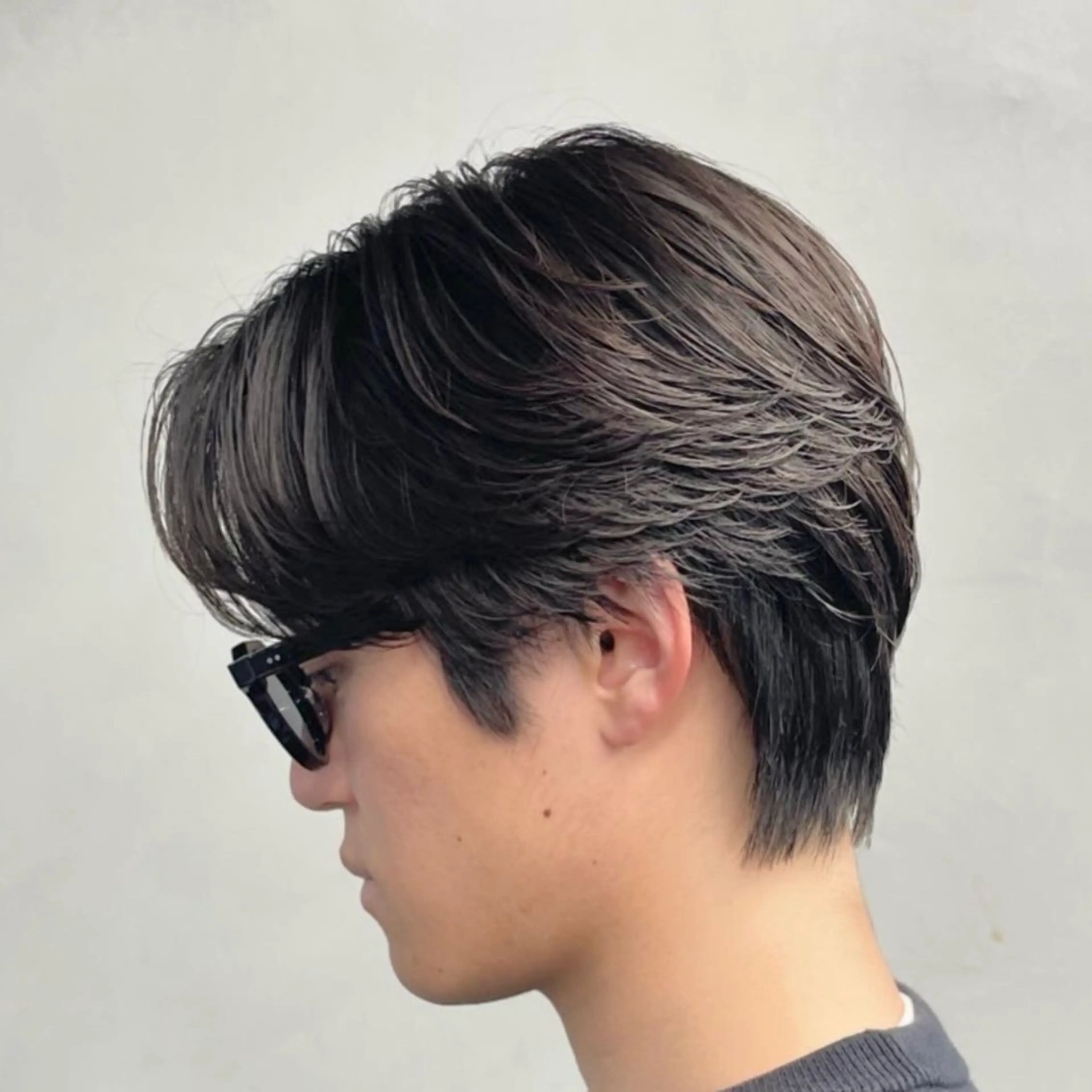 パーマ ヘアアレンジ メンズ カット パーマ fifth 石川 凪のヘアスタイル