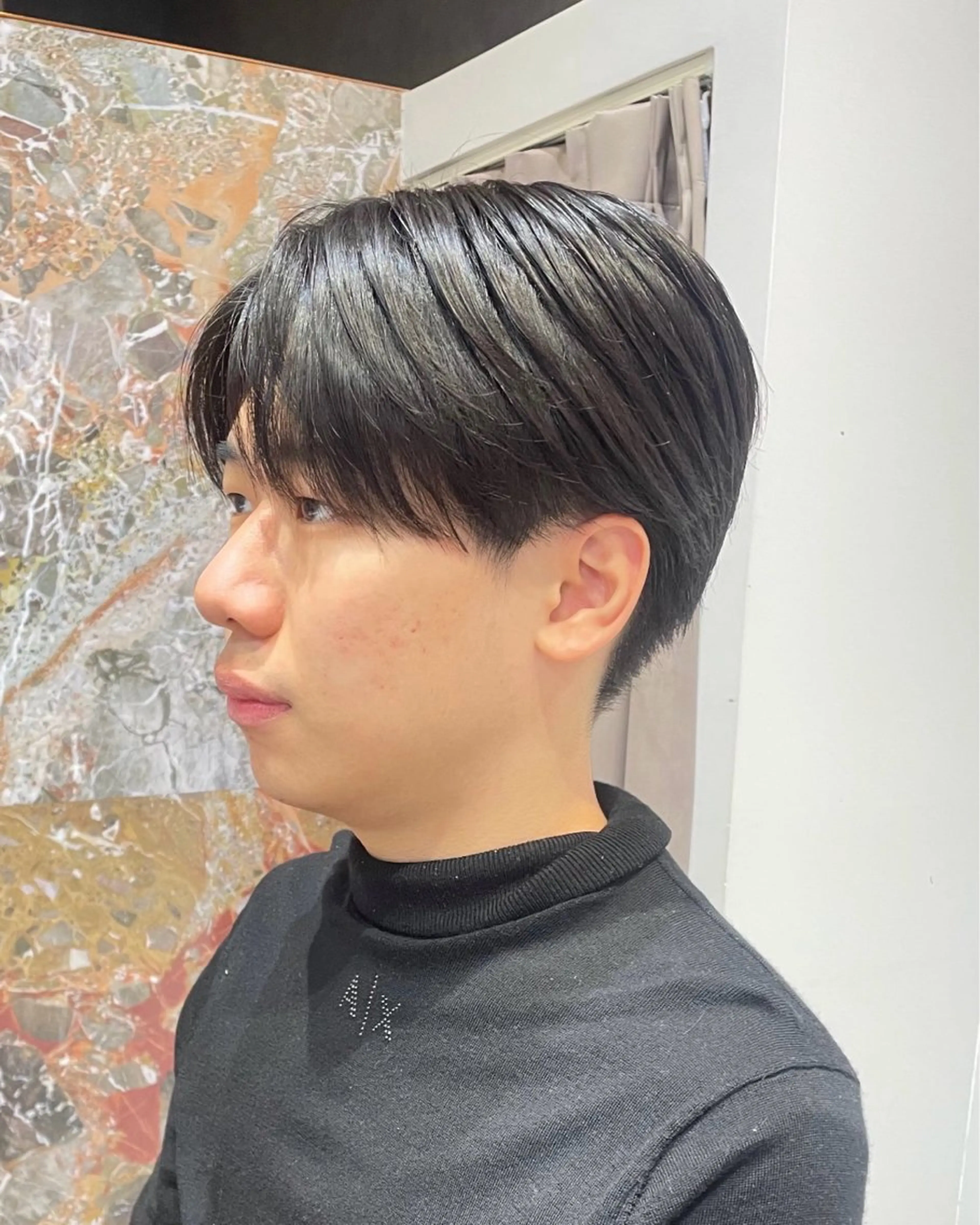 ショート メンズ calna by ELMO  上ノ井のヘアスタイル