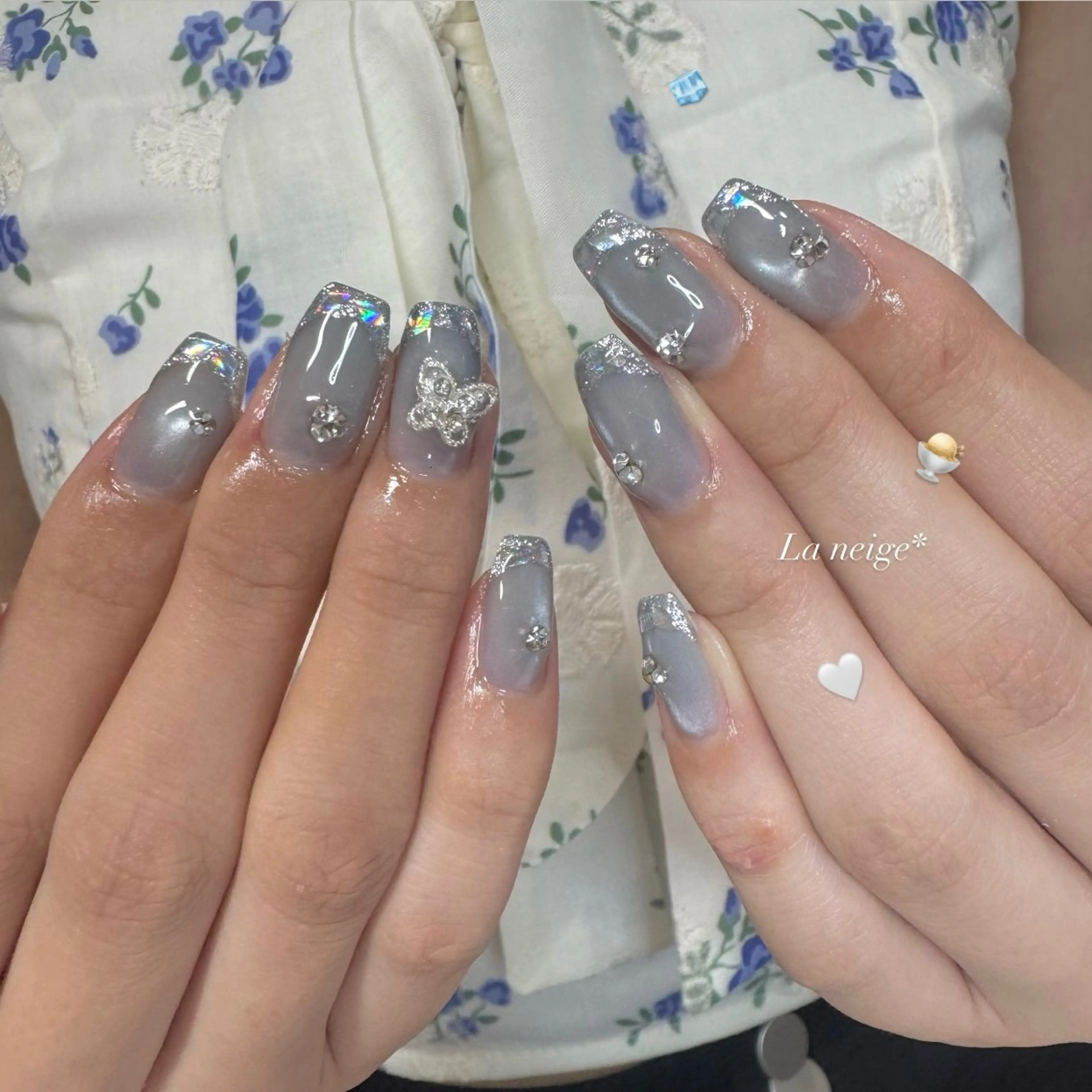 ネイル ハンドネイル La neige* yuki 🐩🌙のネイルデザイン