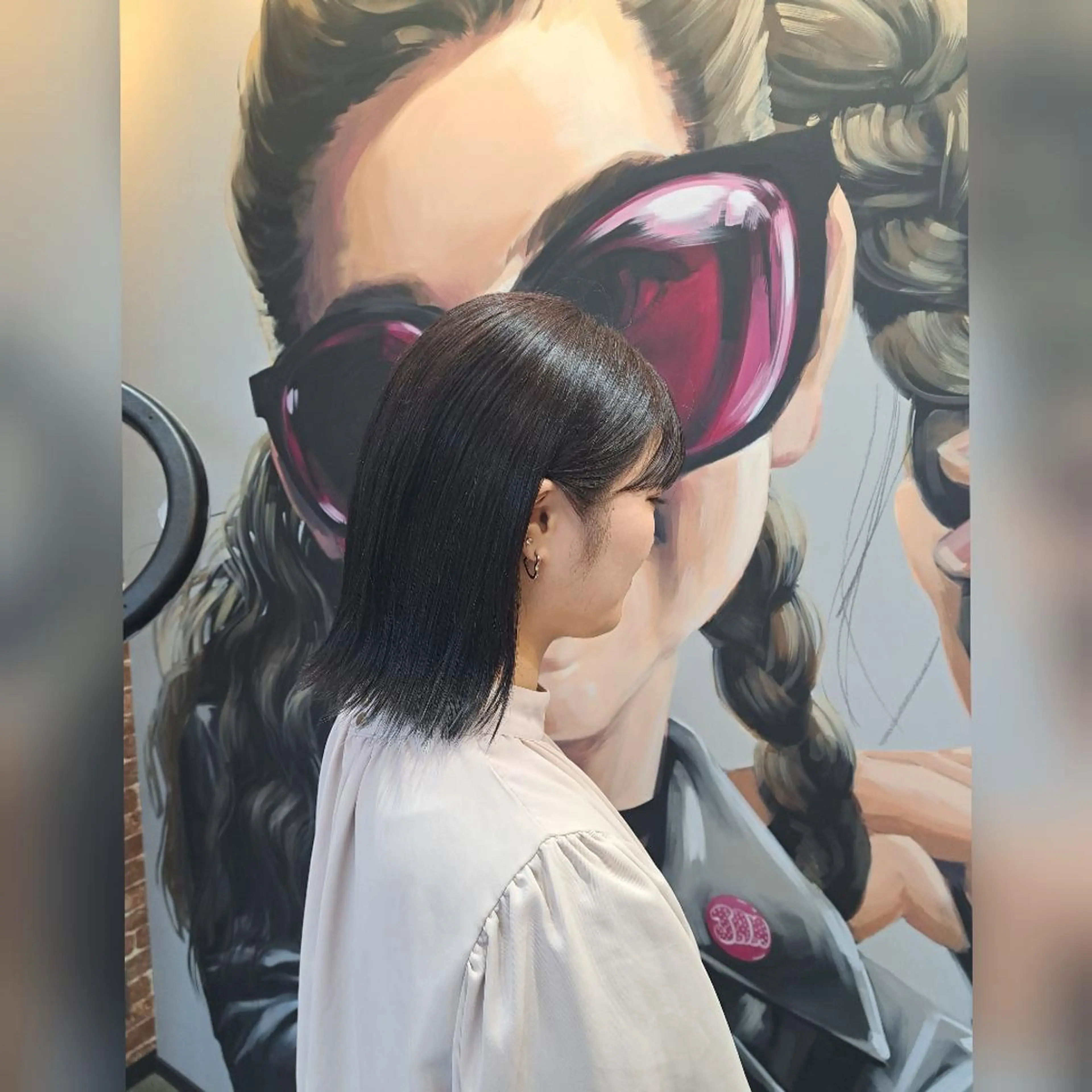 ショート カラー あかね☆ヘアアレンジ /ボブ/縮毛矯正のヘアスタイル