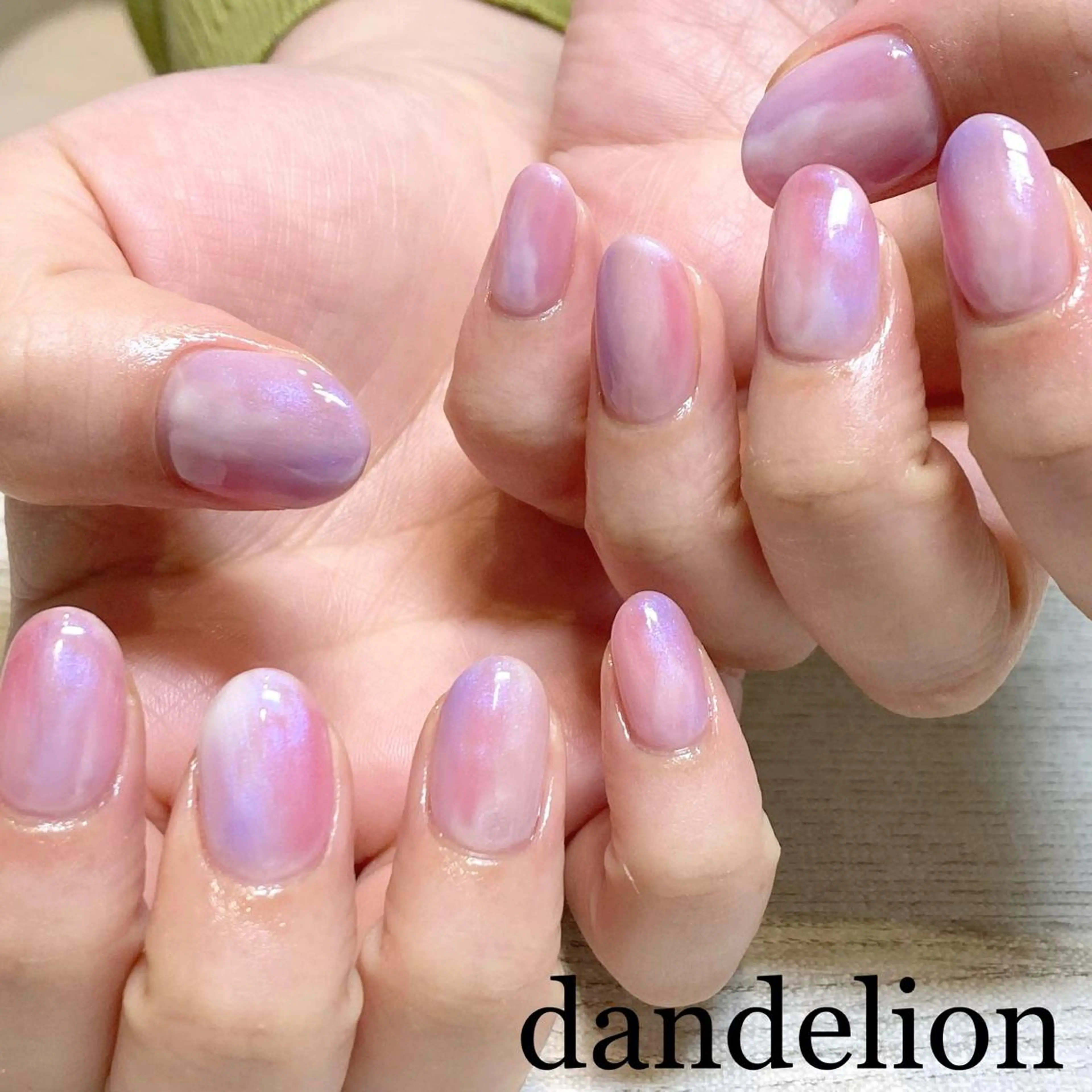 ネイル ハンドネイル ハンドケア dandelion ダンデライオンのネイルデザイン