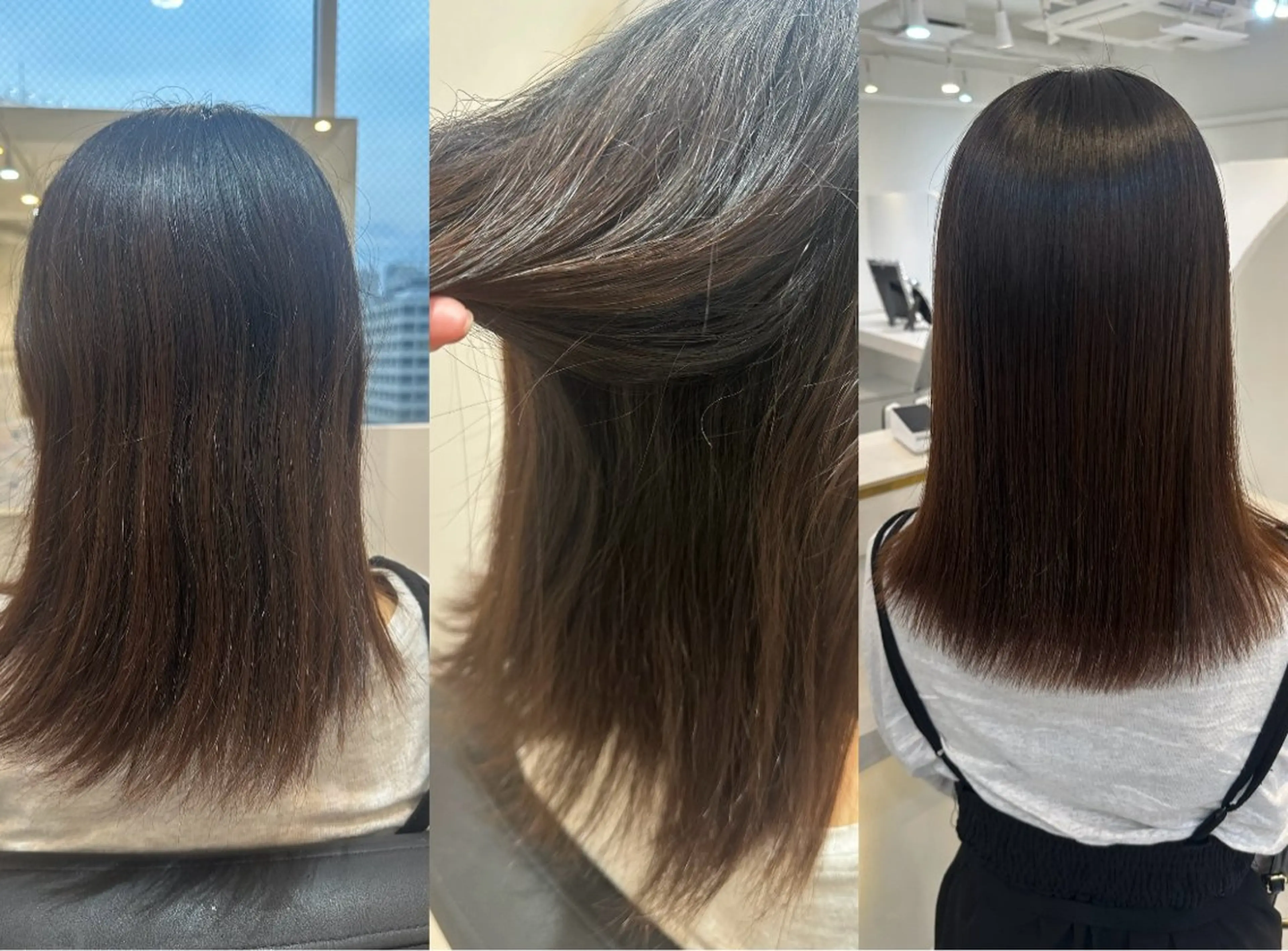 ミディアム Emuest心斎橋 SAKIのヘアスタイル