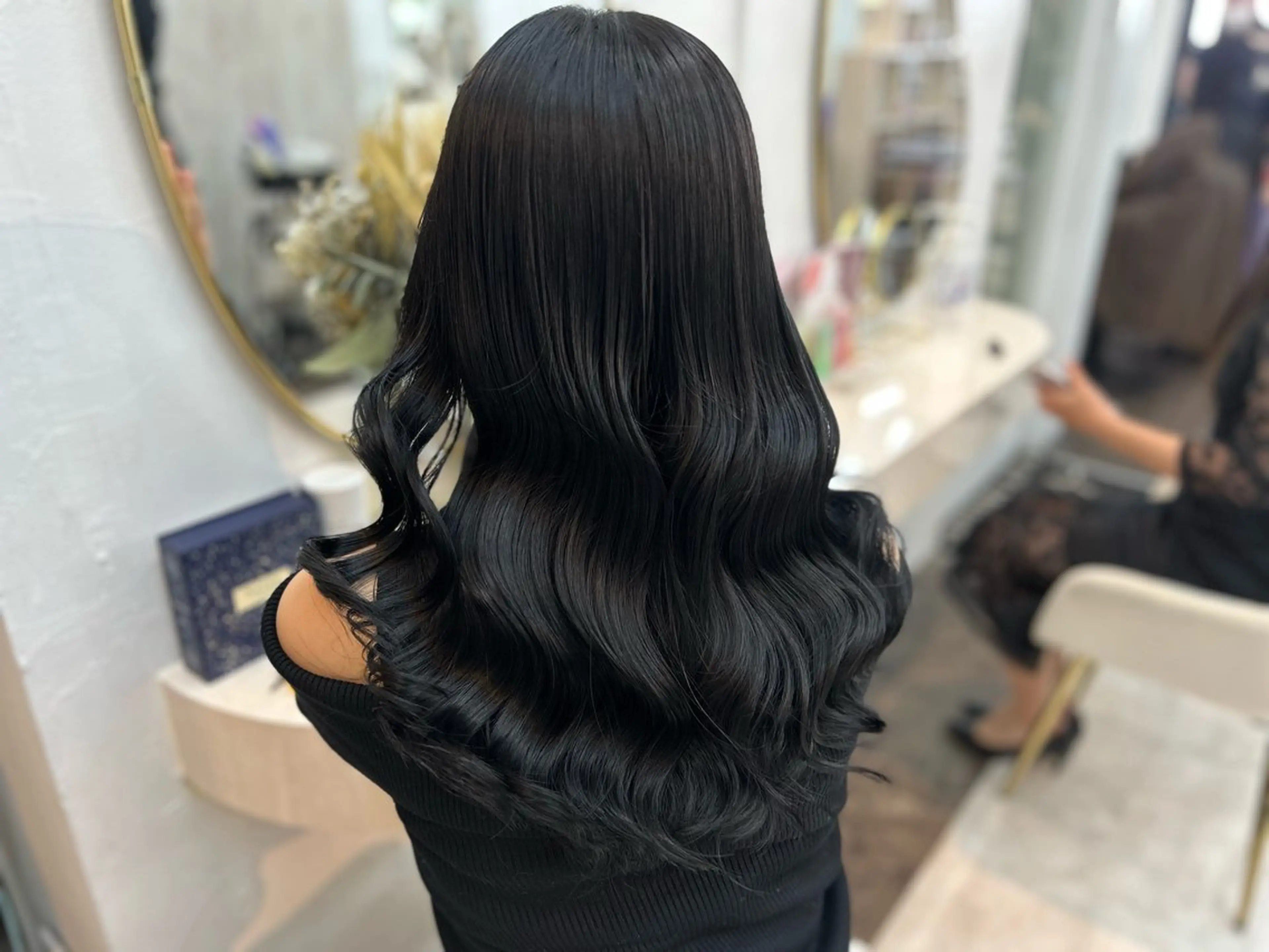 カラー elubylovis nanaseのヘアスタイル