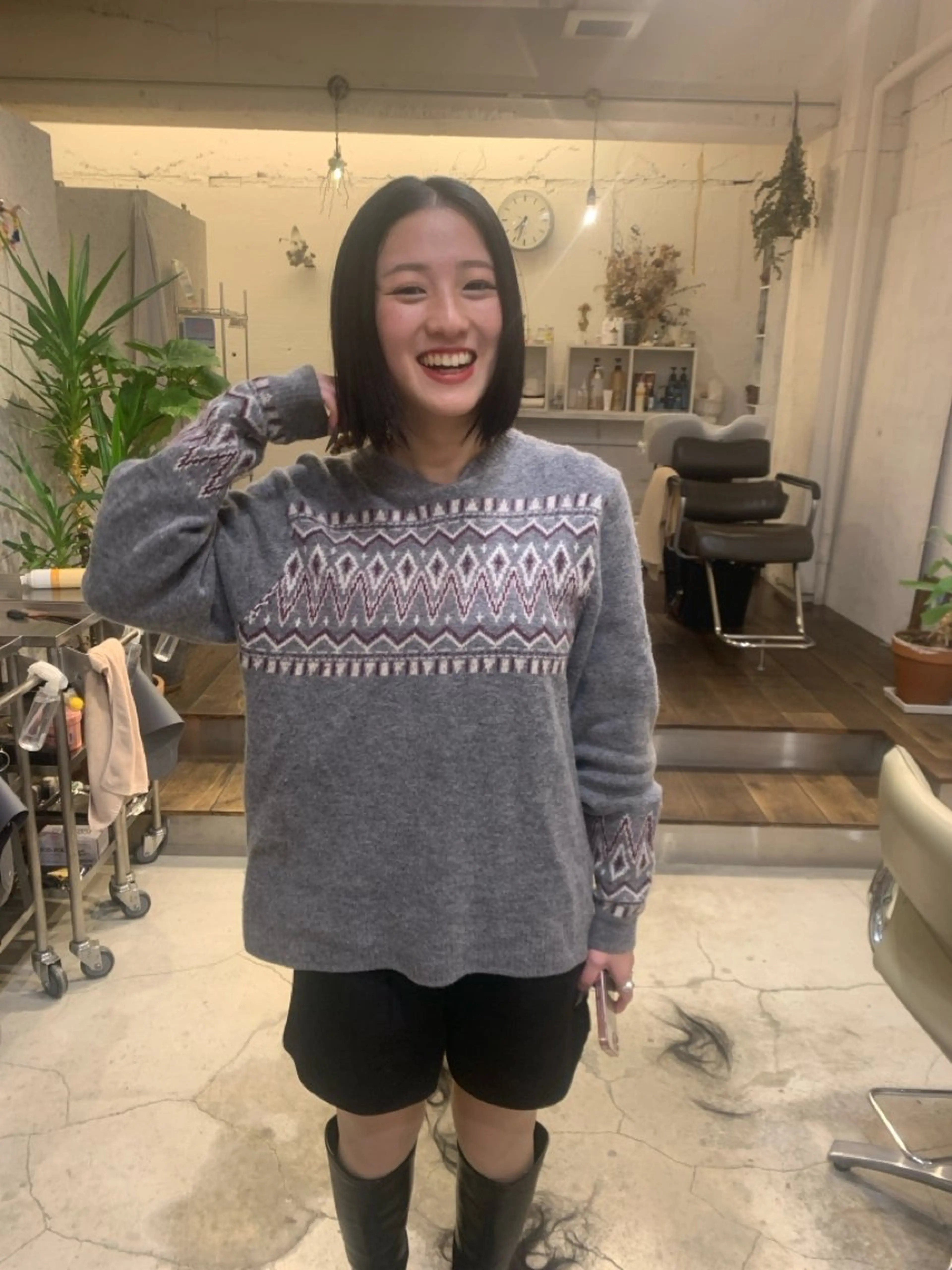 ミディアム ボブ 【takk】 ナカヤママサヨシのヘアスタイル