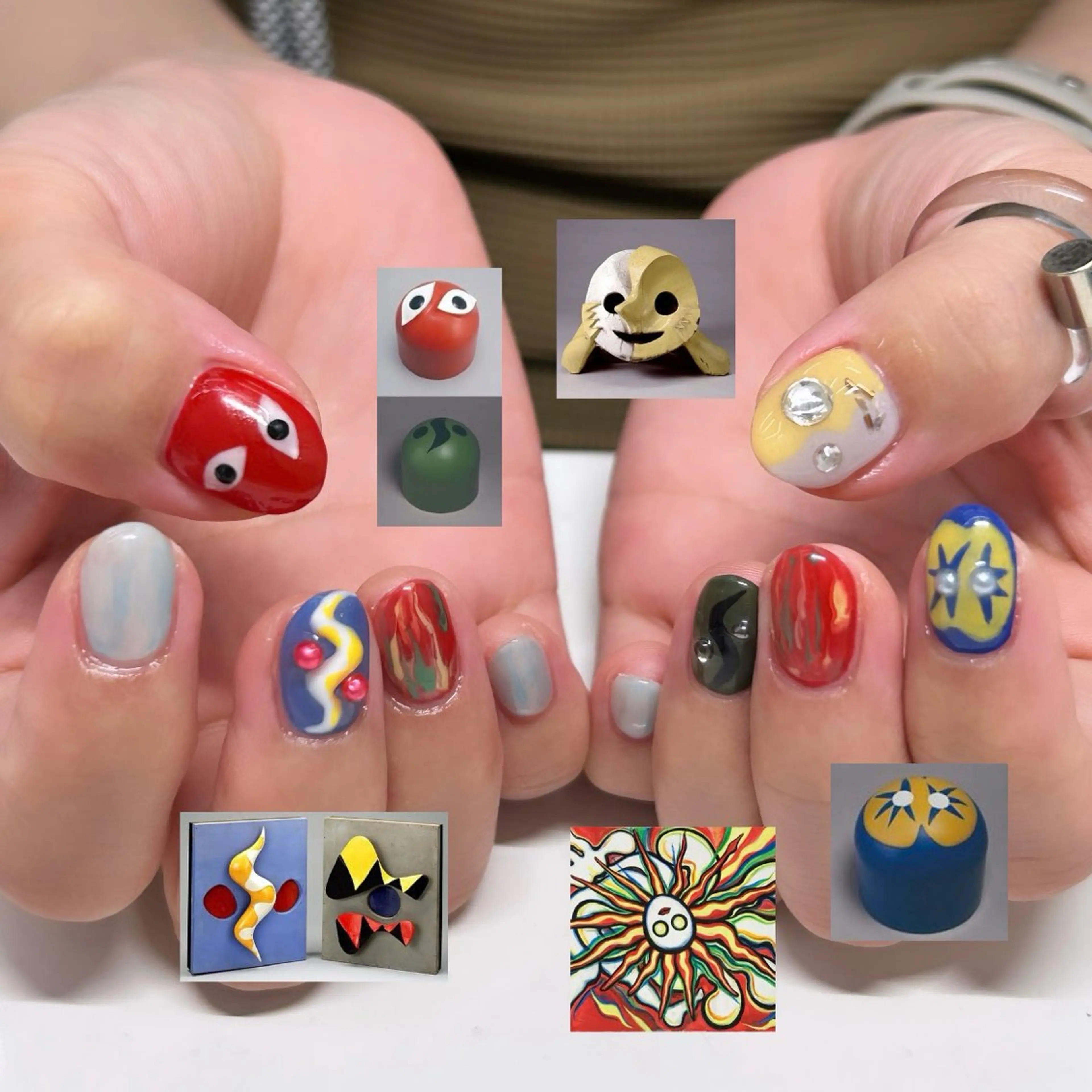 ネイル ハンドネイル プライベートネイルサロンone nail所属・one nail 【推し/概念ネイル】のネイルデザイン