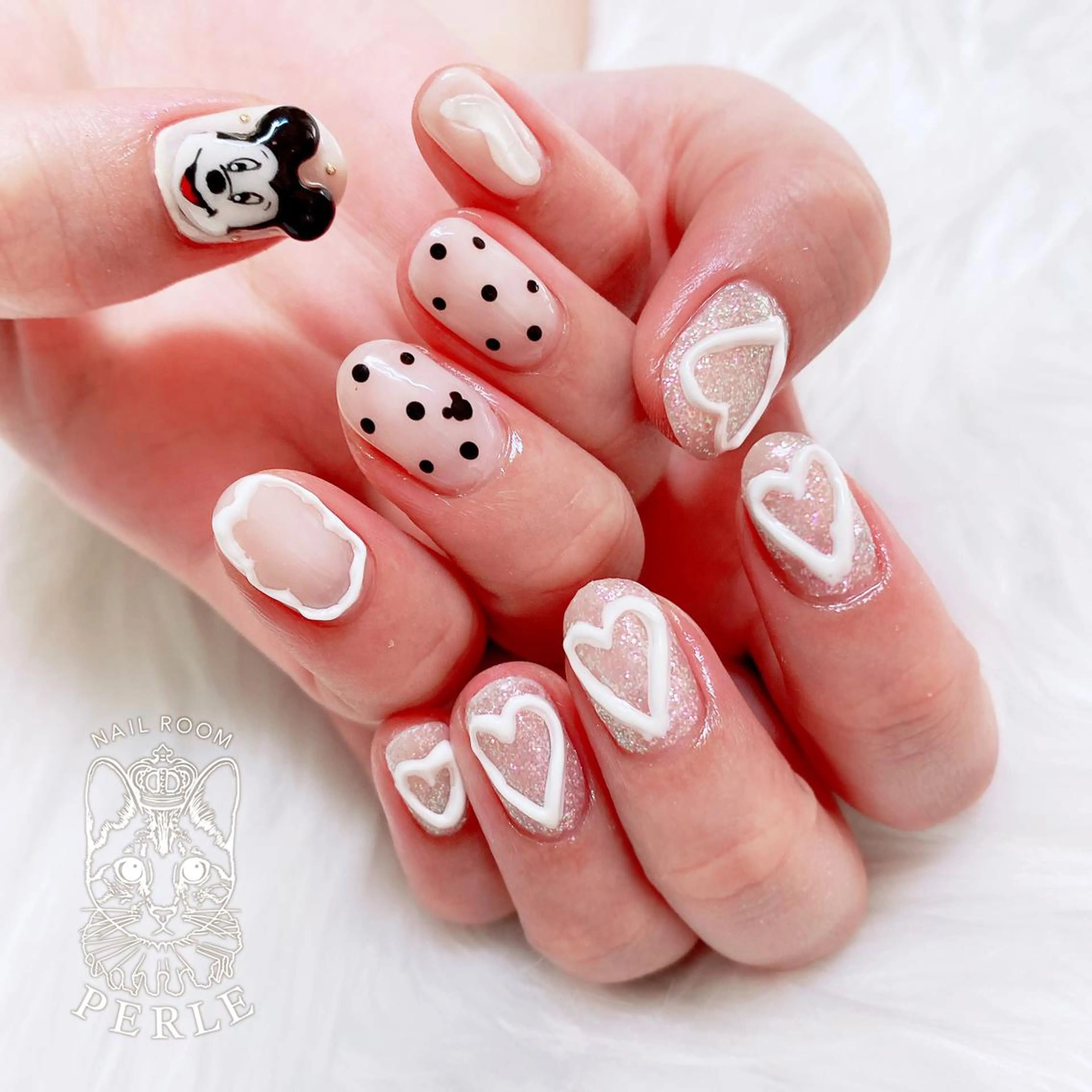 ネイル ハンドネイル nail room Perleのネイルデザイン