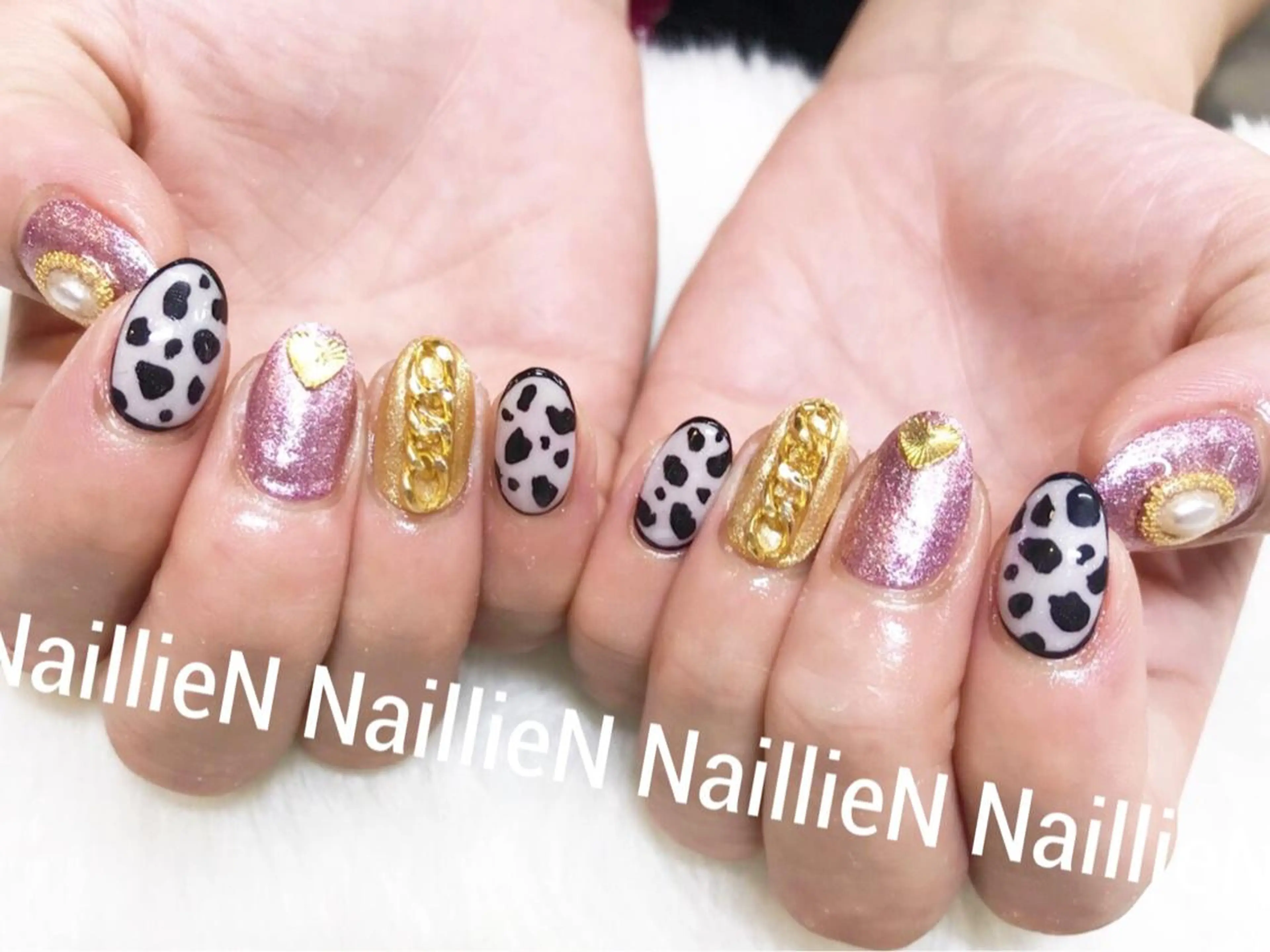 ネイル アニマル柄 Nail lieNのネイルデザイン