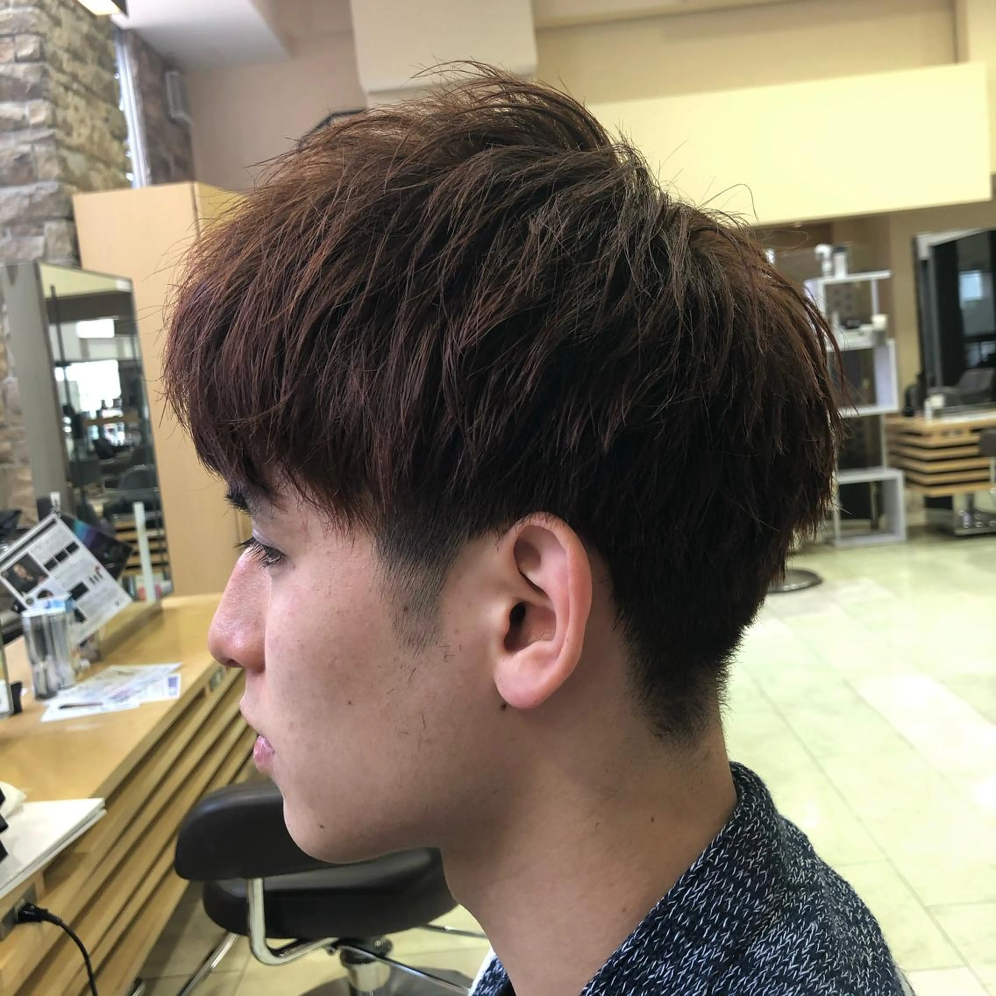 メンズ カット ヘアセット メンズ特化 古賀陸斗のヘアスタイル