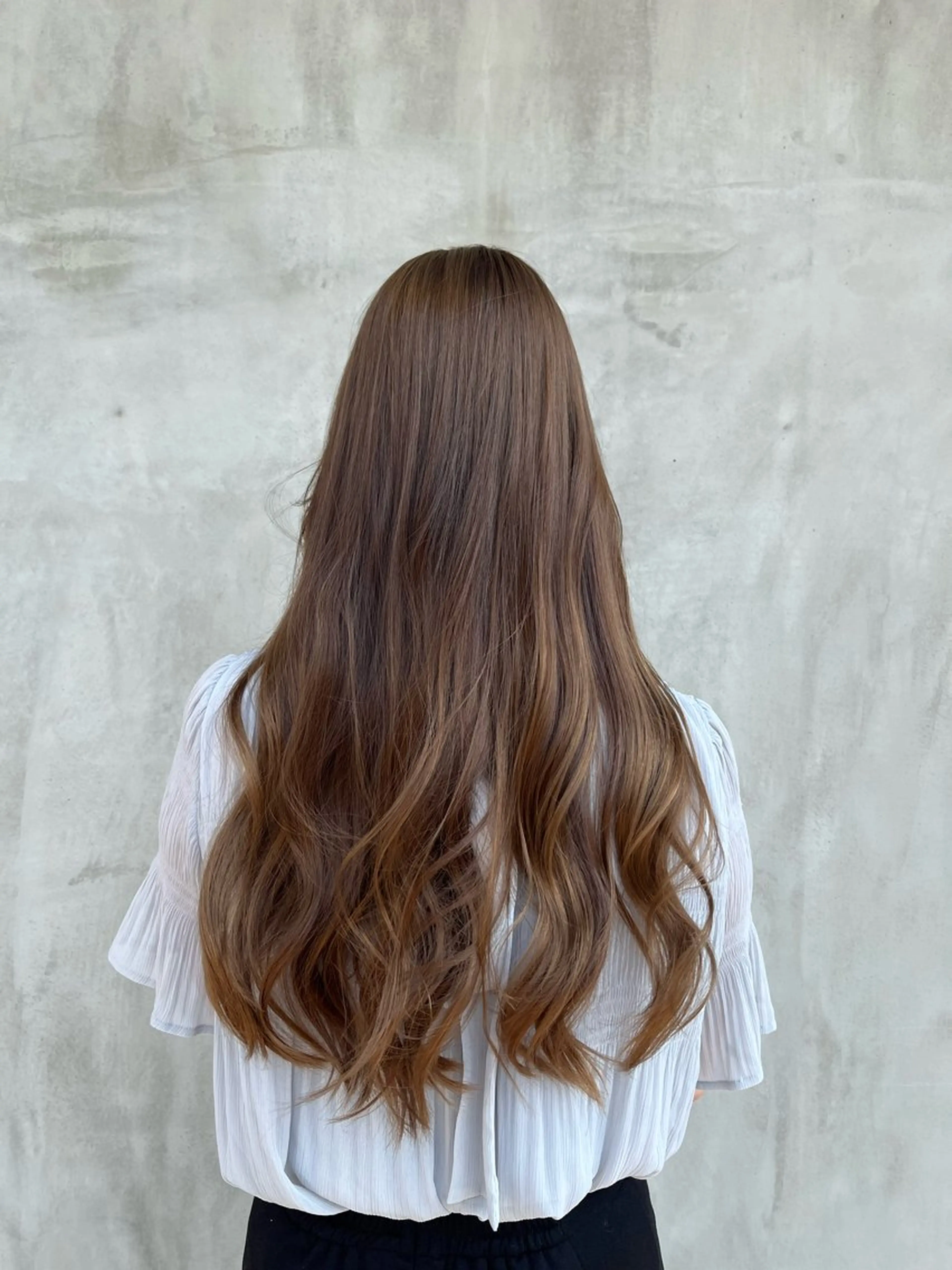 カラー mata-L23 かのんのヘアスタイル