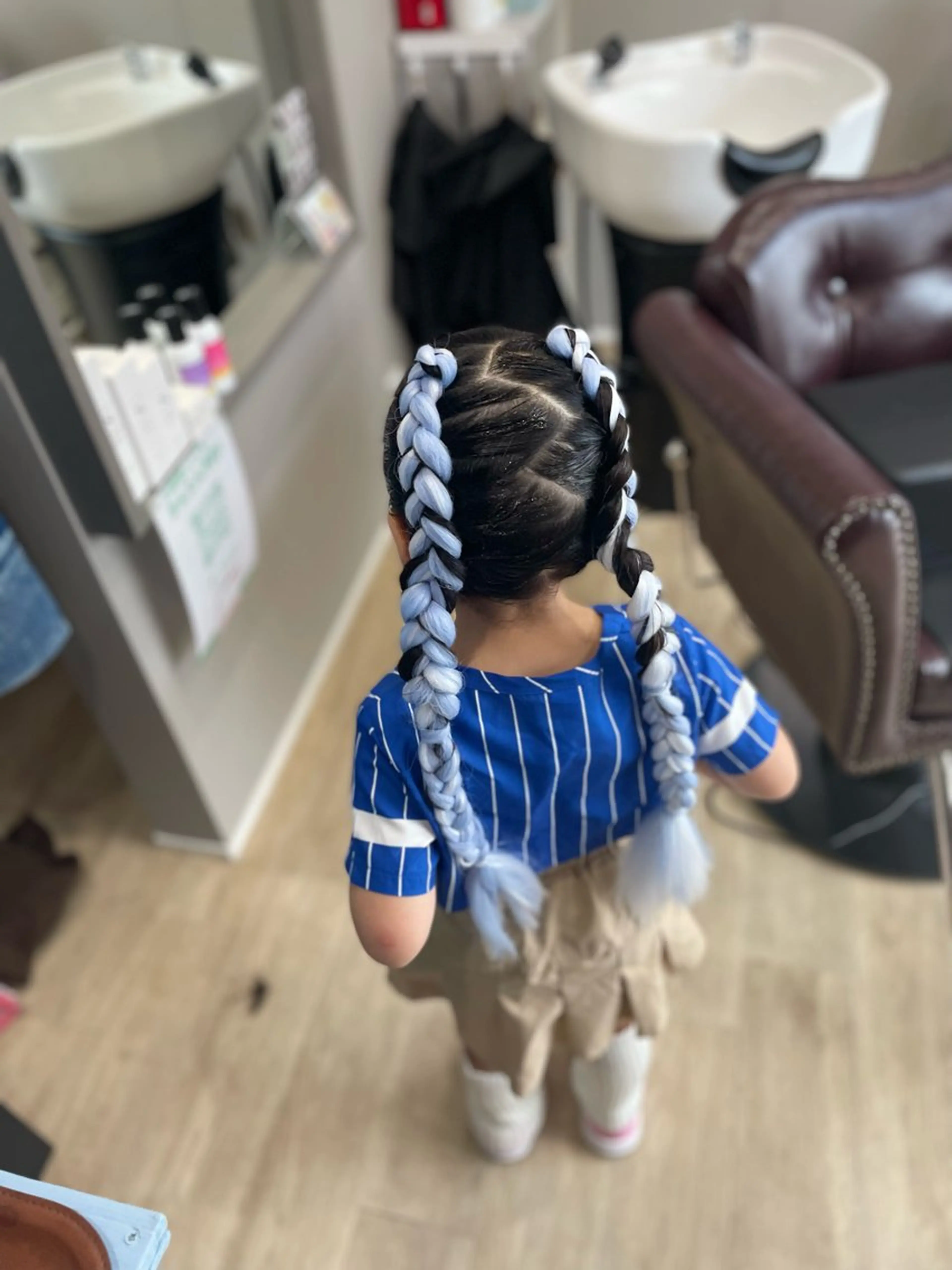 ヘアアレンジ キッズ Hair room Leaのヘアスタイル