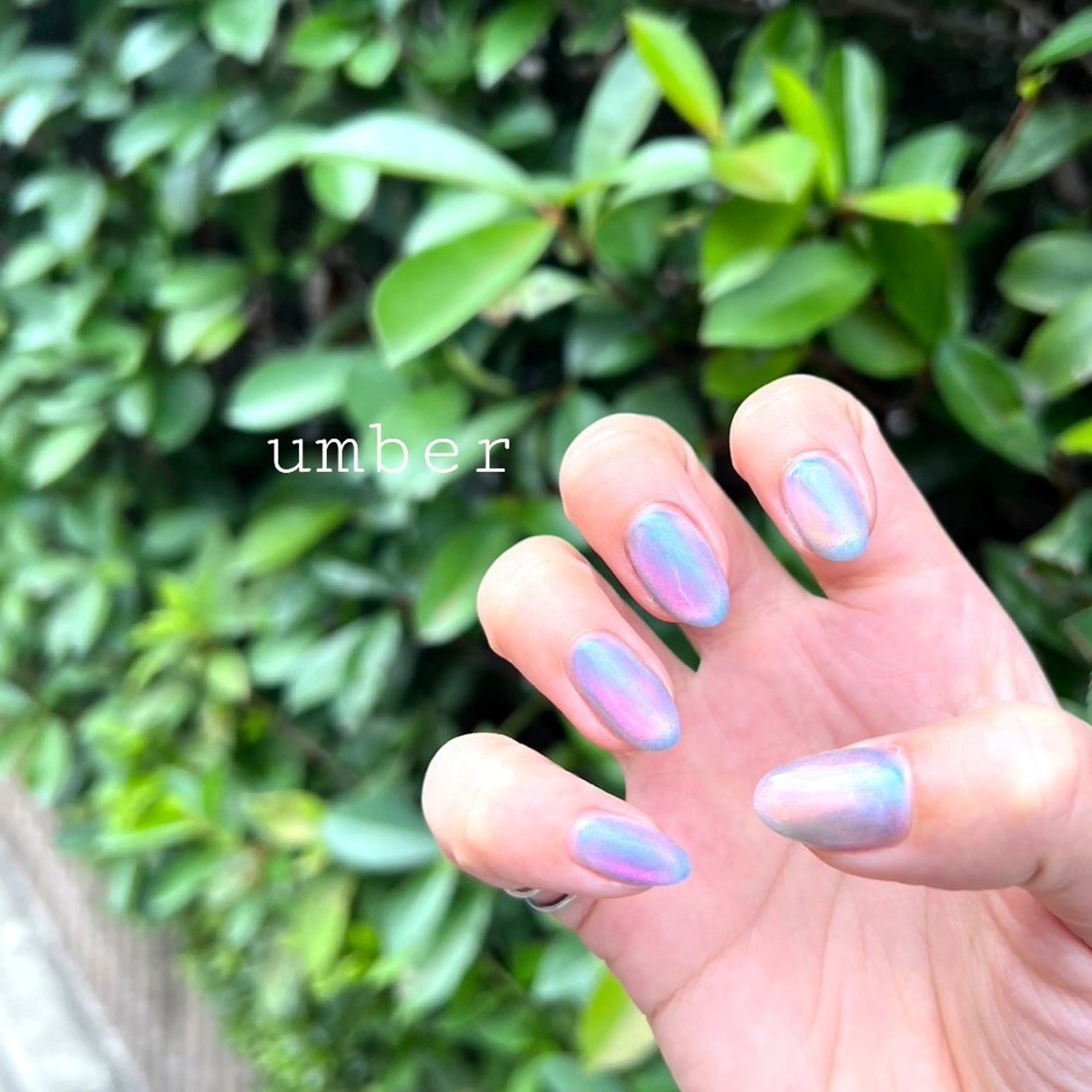 ネイル マグネットネイル ハンドネイル umber 三茶1分のネイルデザイン