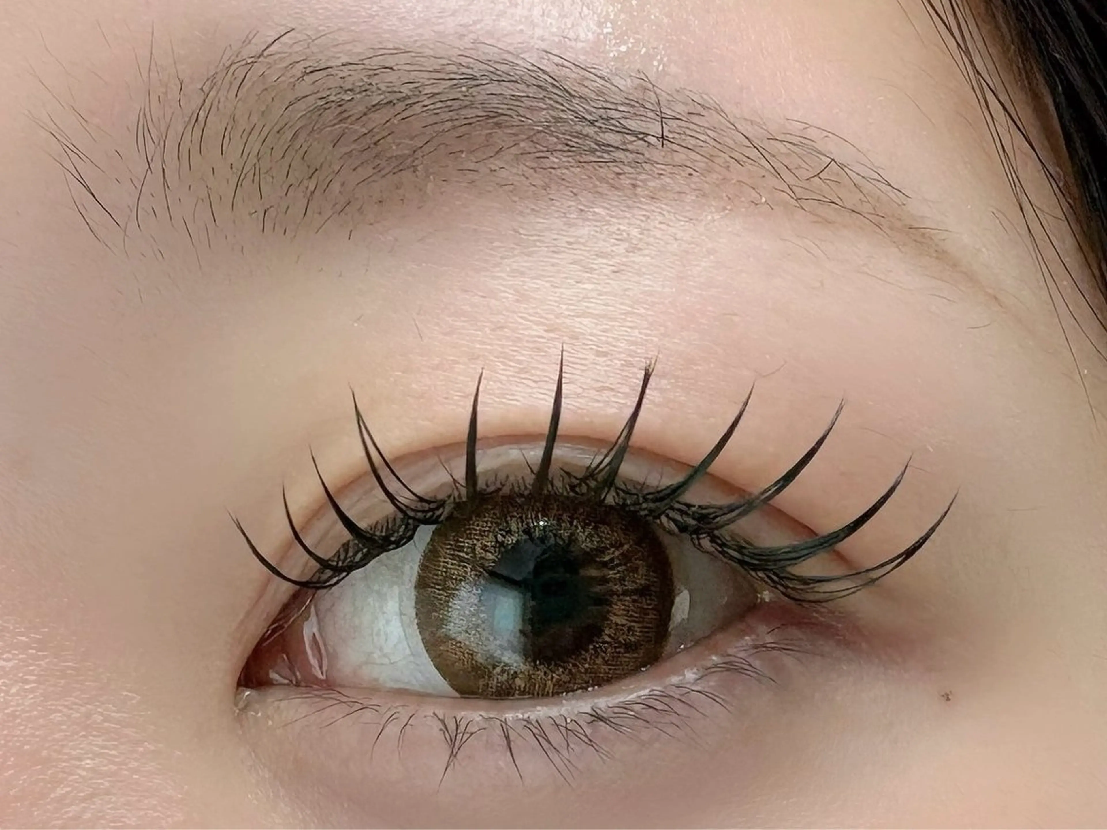 マツエク・マツパ 束感まつ毛 フラットラッシュ U. Kanaのマツエク・マツパデザイン