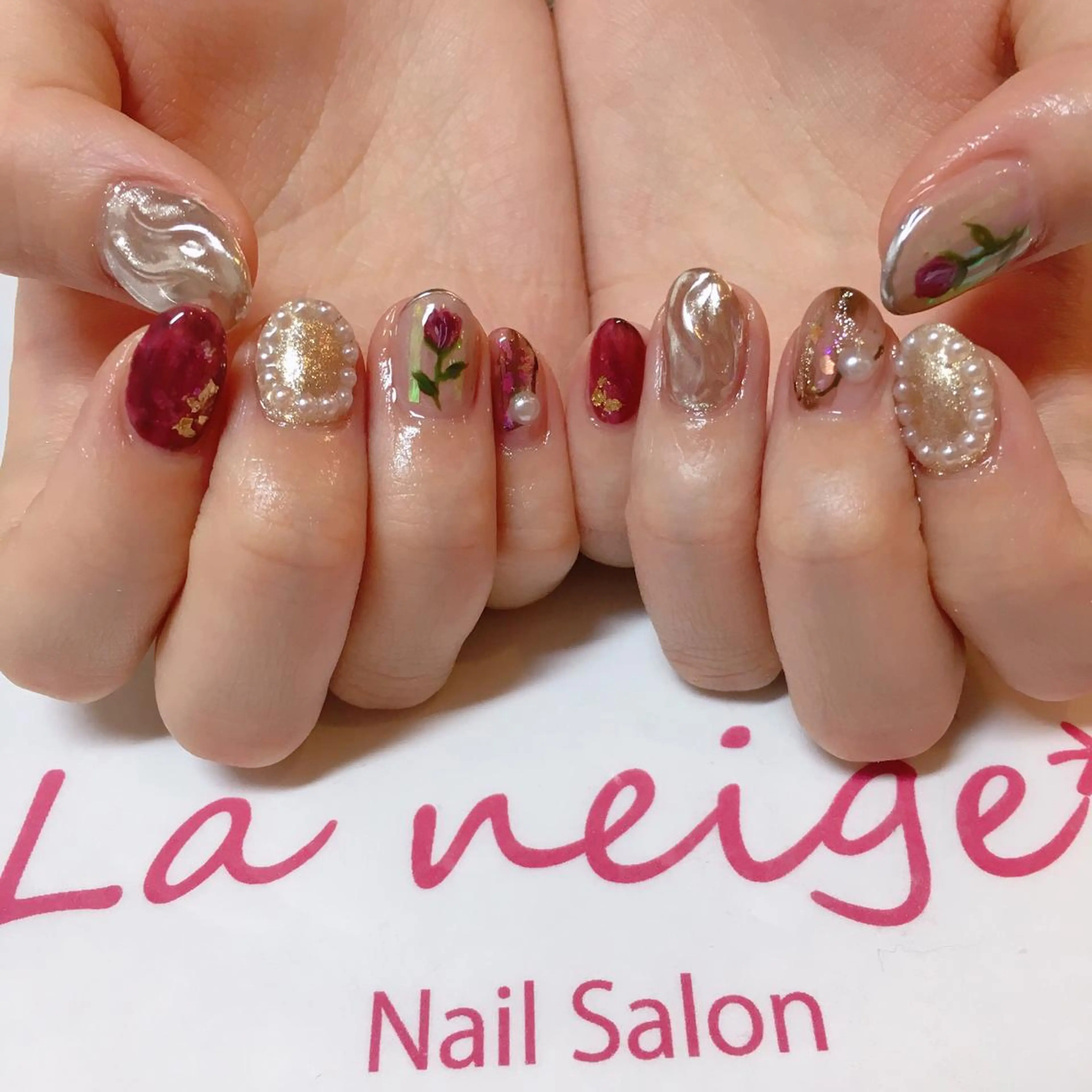 ネイル La neige* yuki 🐩🌙のネイルデザイン