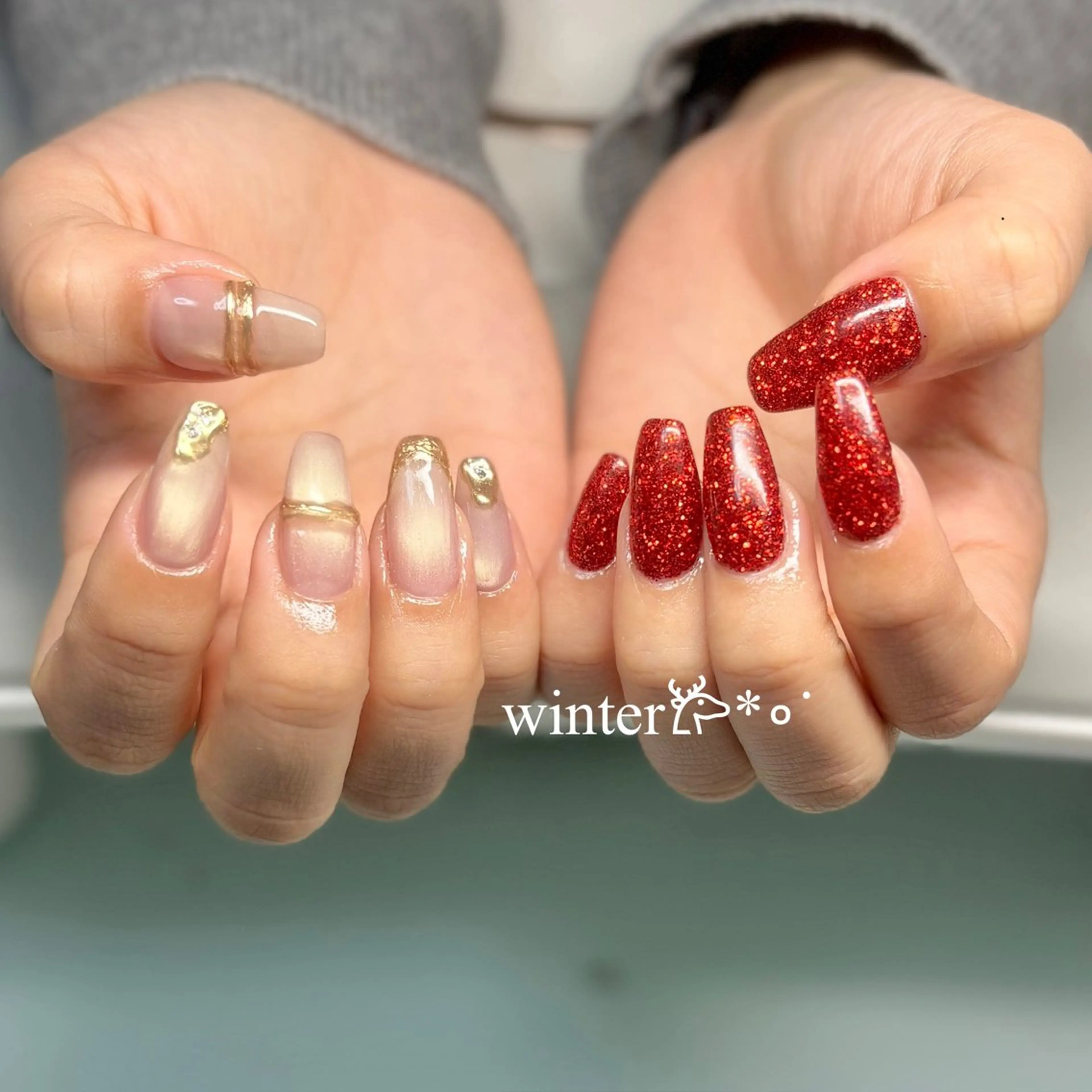 ネイル ハンドネイル ハンドケア le'a moe KONAMIのネイルデザイン