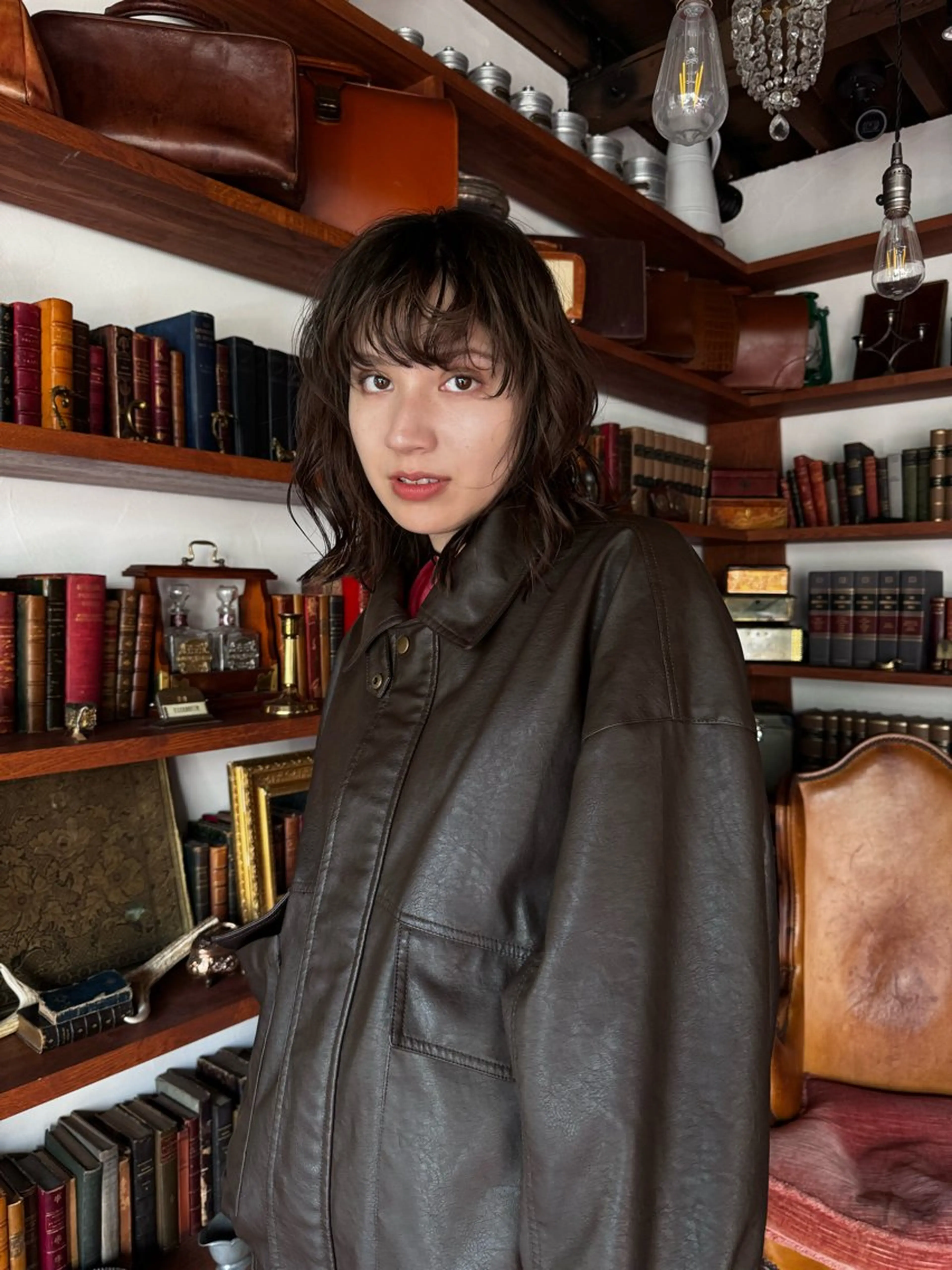 ミディアム ito suzuco @suc__asのヘアスタイル