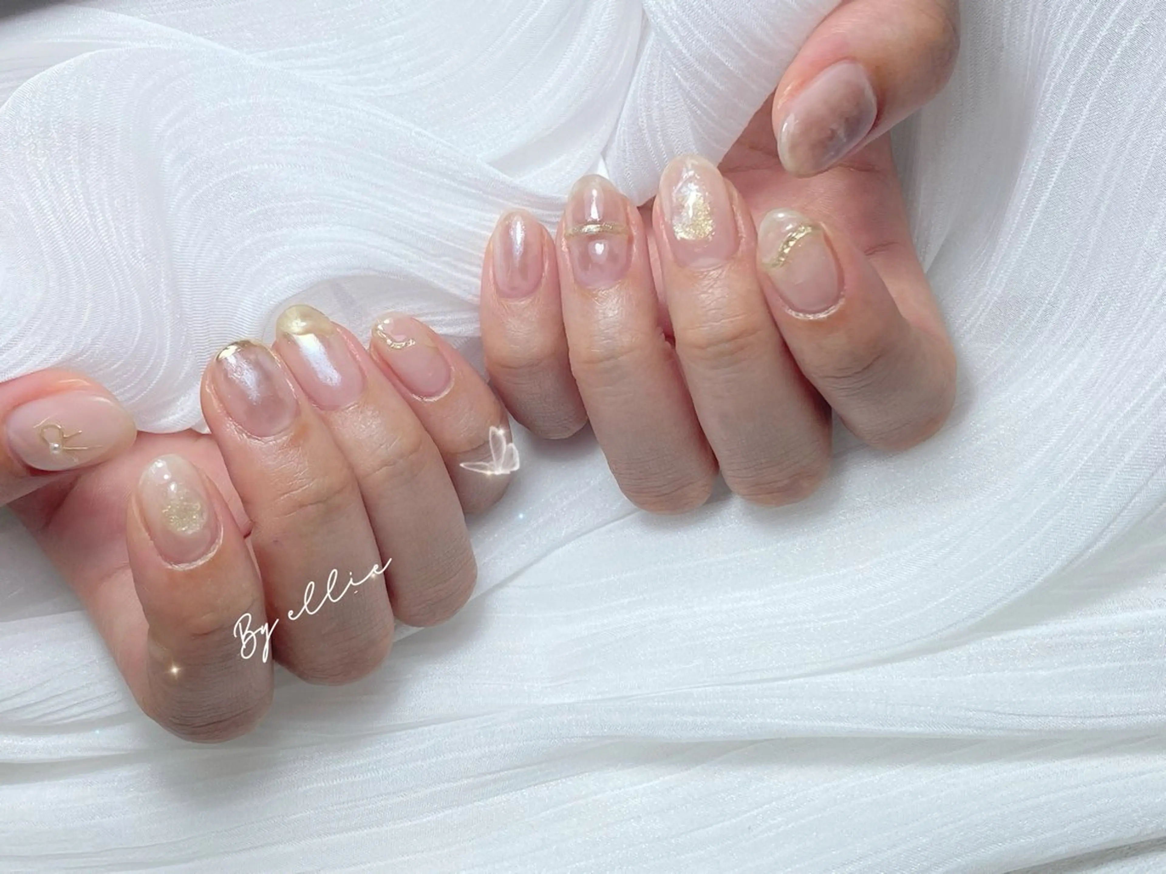 ネイル ハンドネイル ハンドケア 閨匠ビューティサロン 新橋店♡Ellieのネイルデザイン