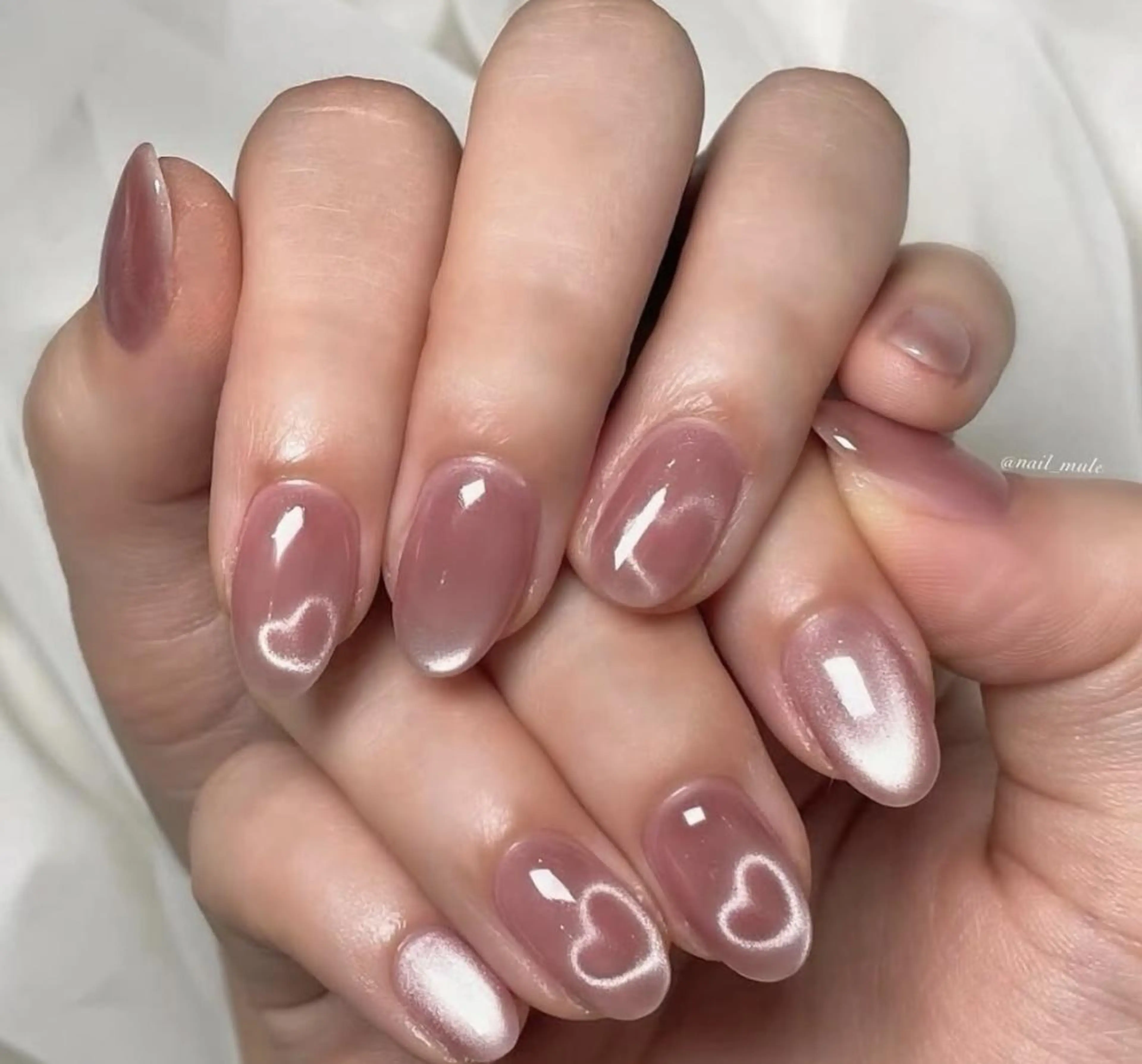 おすすめ【マグネットワンカラー+4本ハートマグネット】の写真