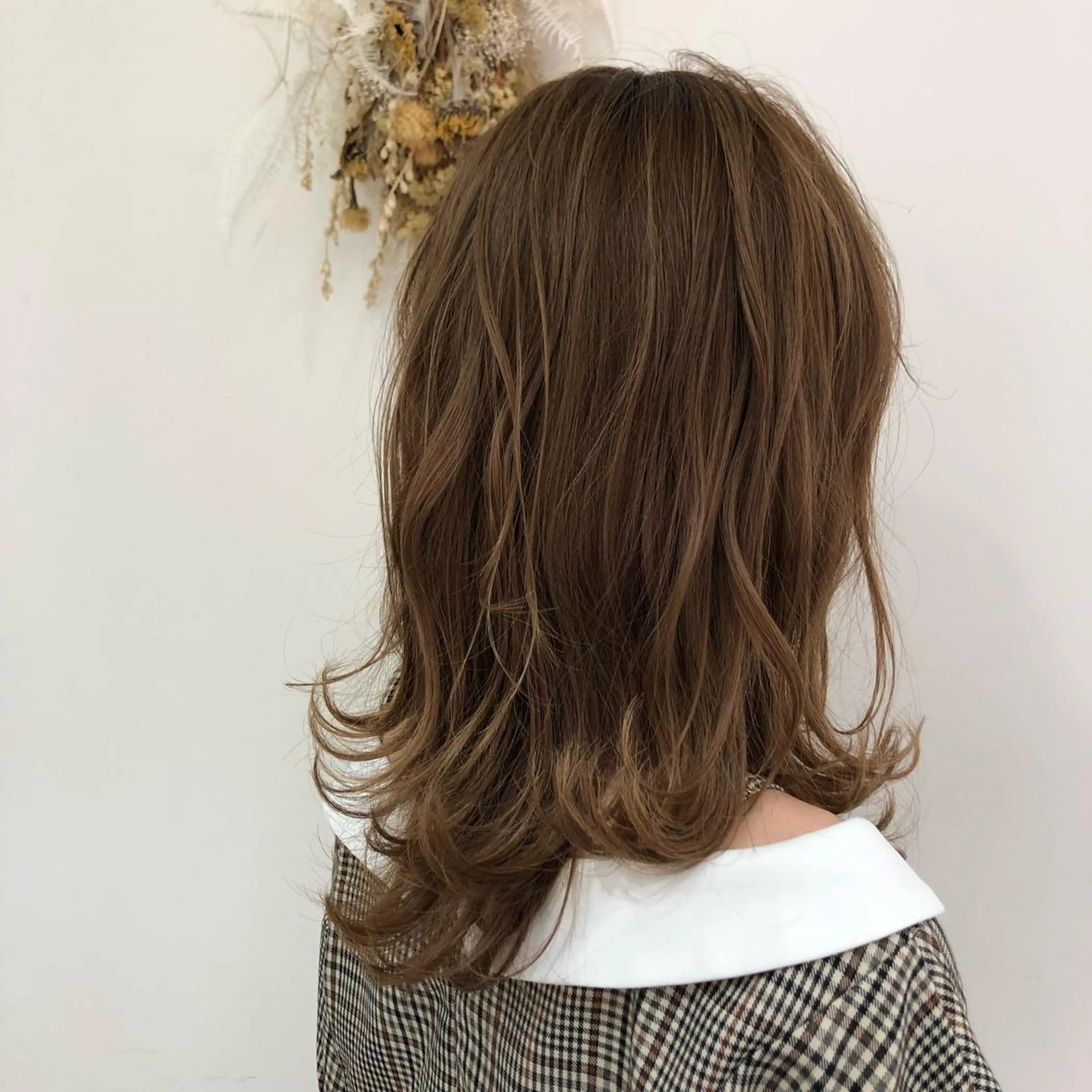 セミロング 【髪質改善】 梅田　聡のヘアスタイル