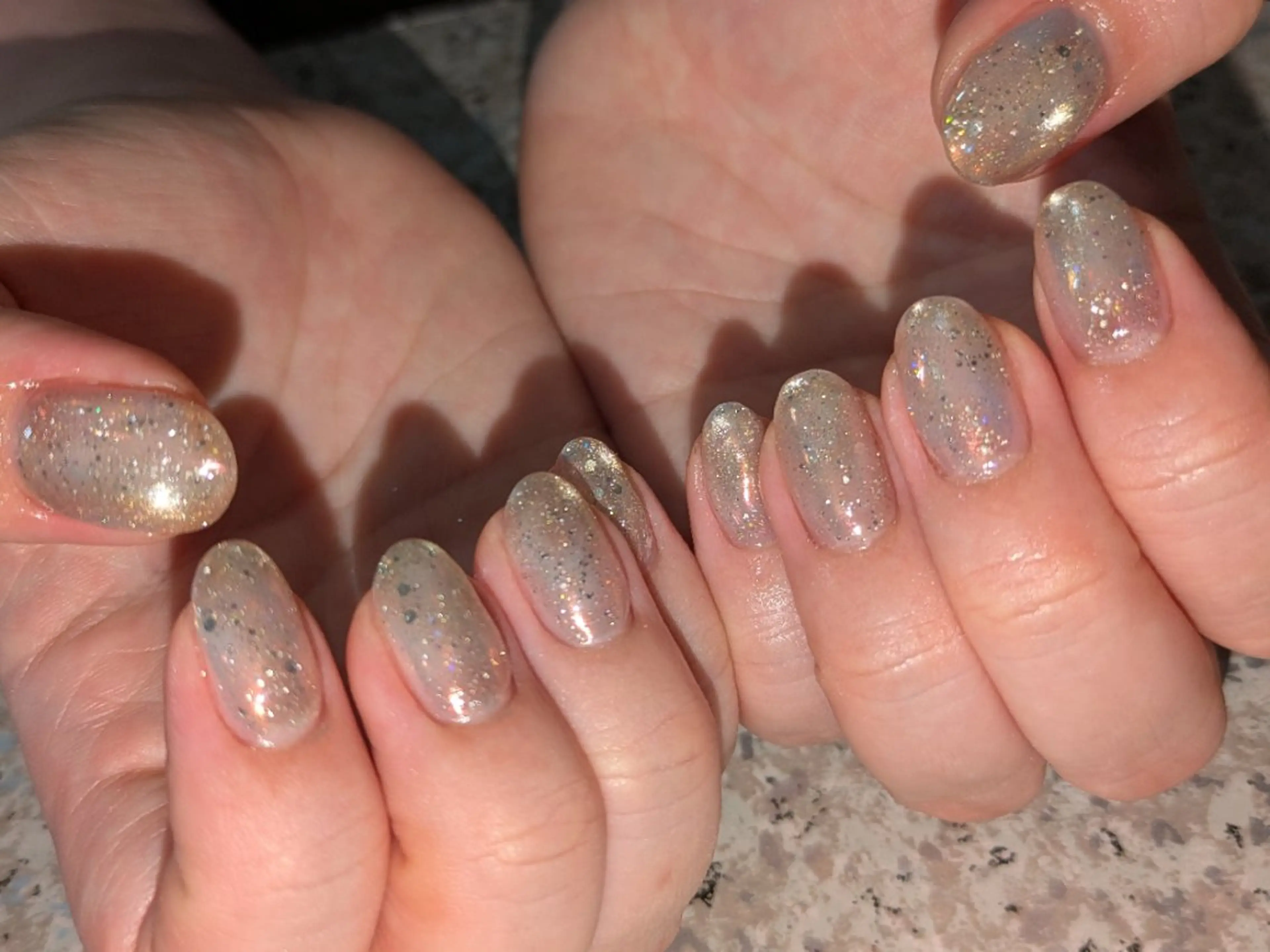 ネイル オーロラネイル ハンドネイル スズキ マイコのネイルデザイン