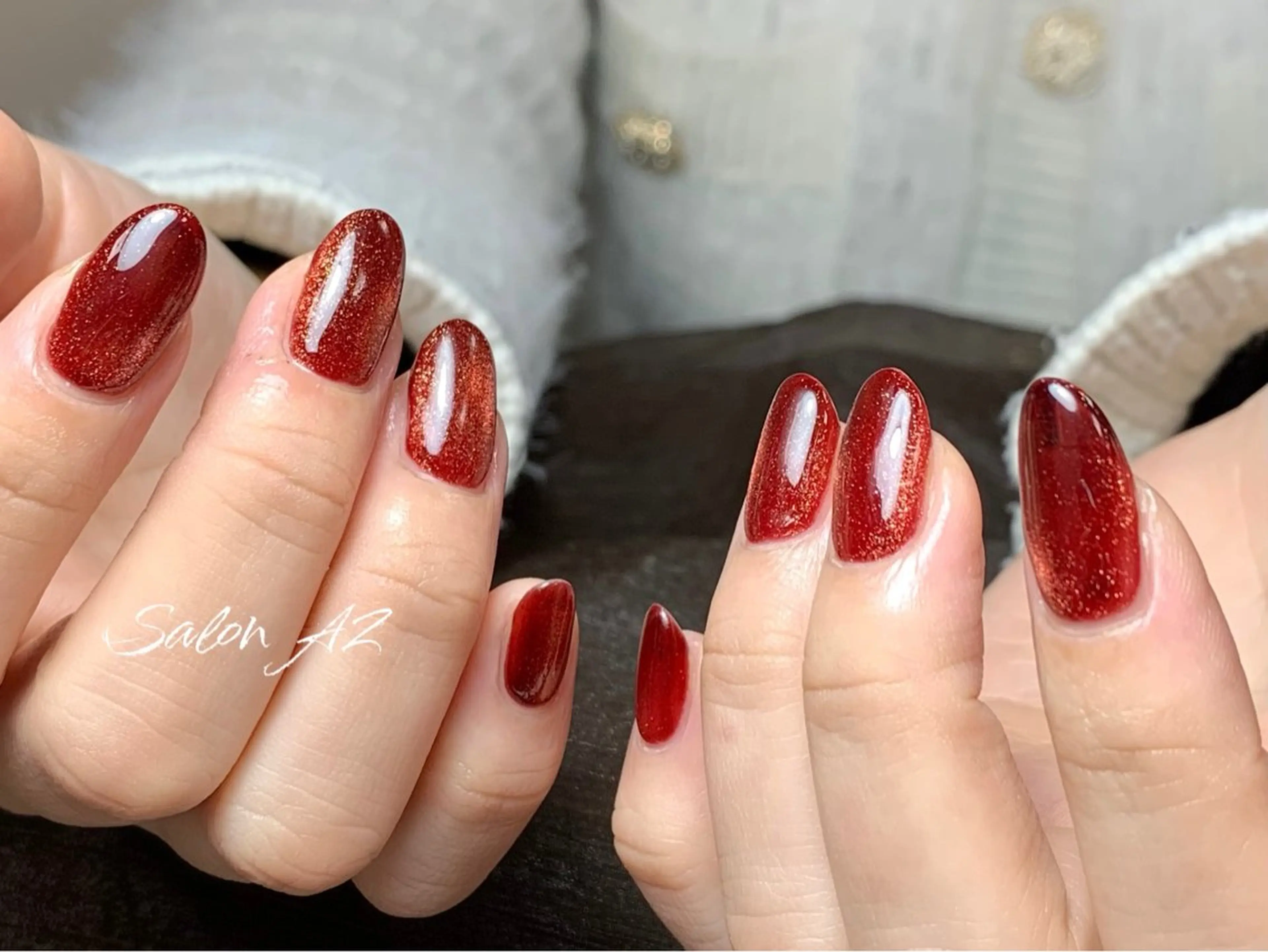 ネイル アートネイル フットネイル フレンチネイル マグネットネイル 持ち込み ハンドネイル salon AZのネイルデザイン