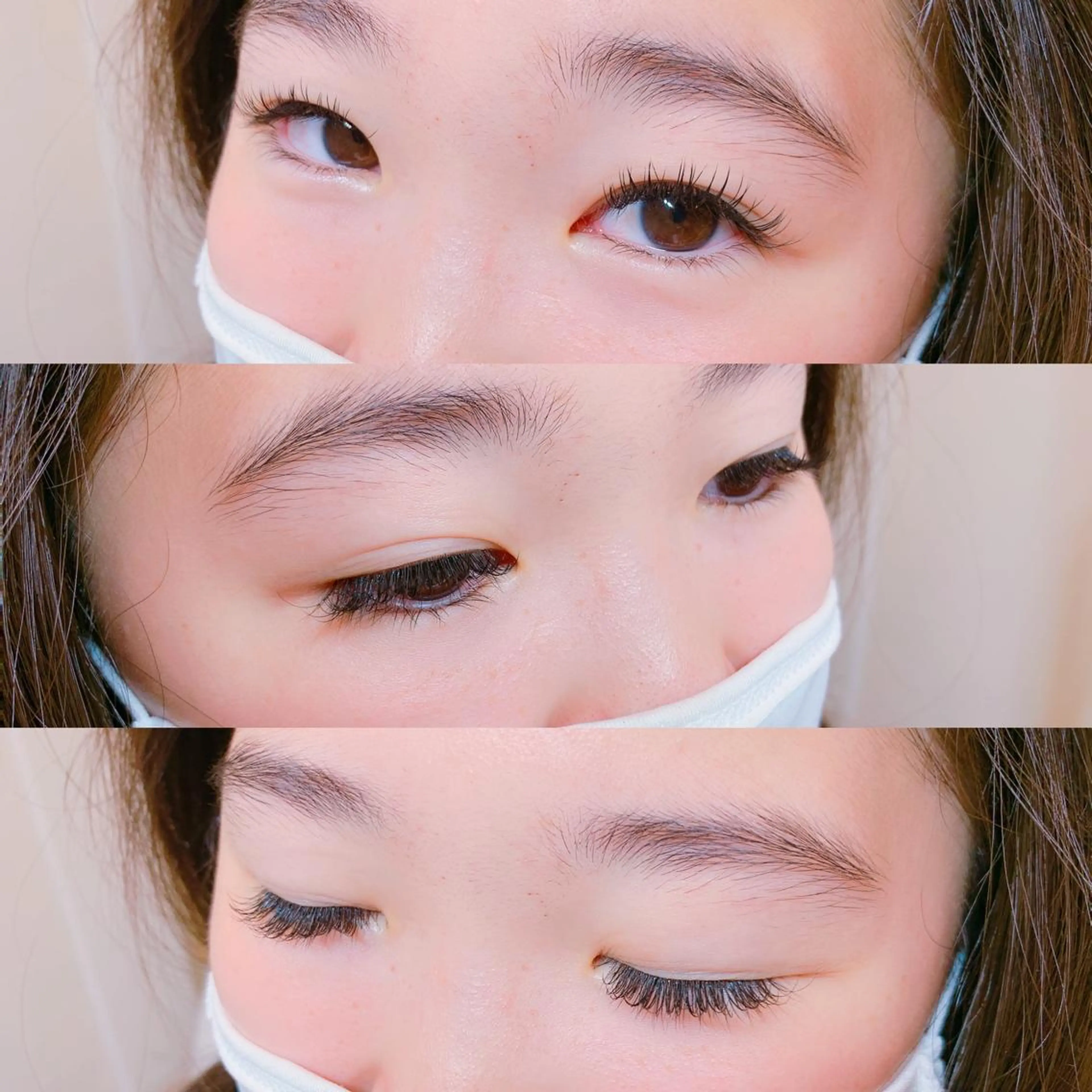 マツエク・マツパ CCカール Cカール フラットラッシュ Belle rinaのマツエク・マツパデザイン