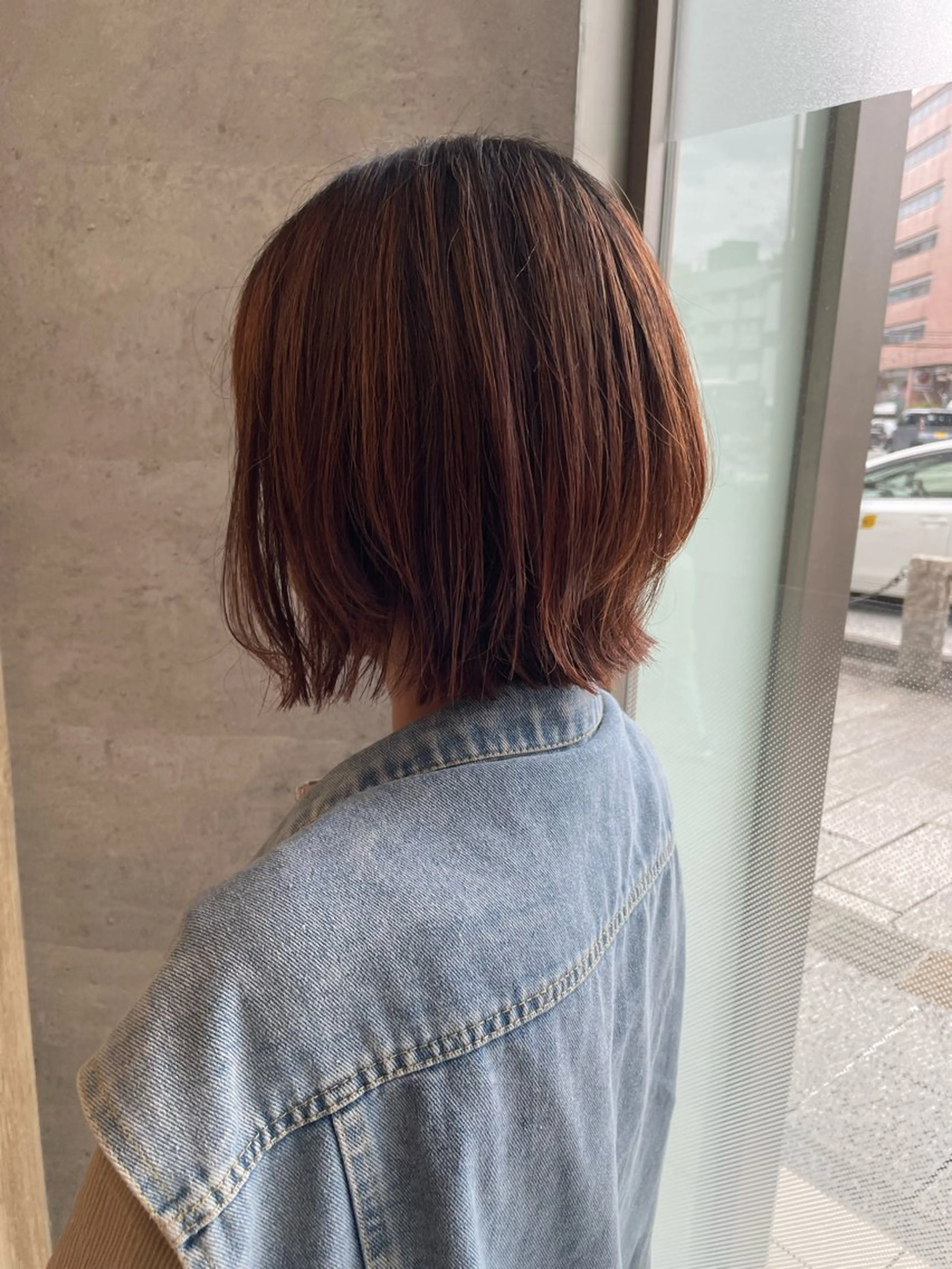 ミディアム カット 迫 京都のヘアスタイル