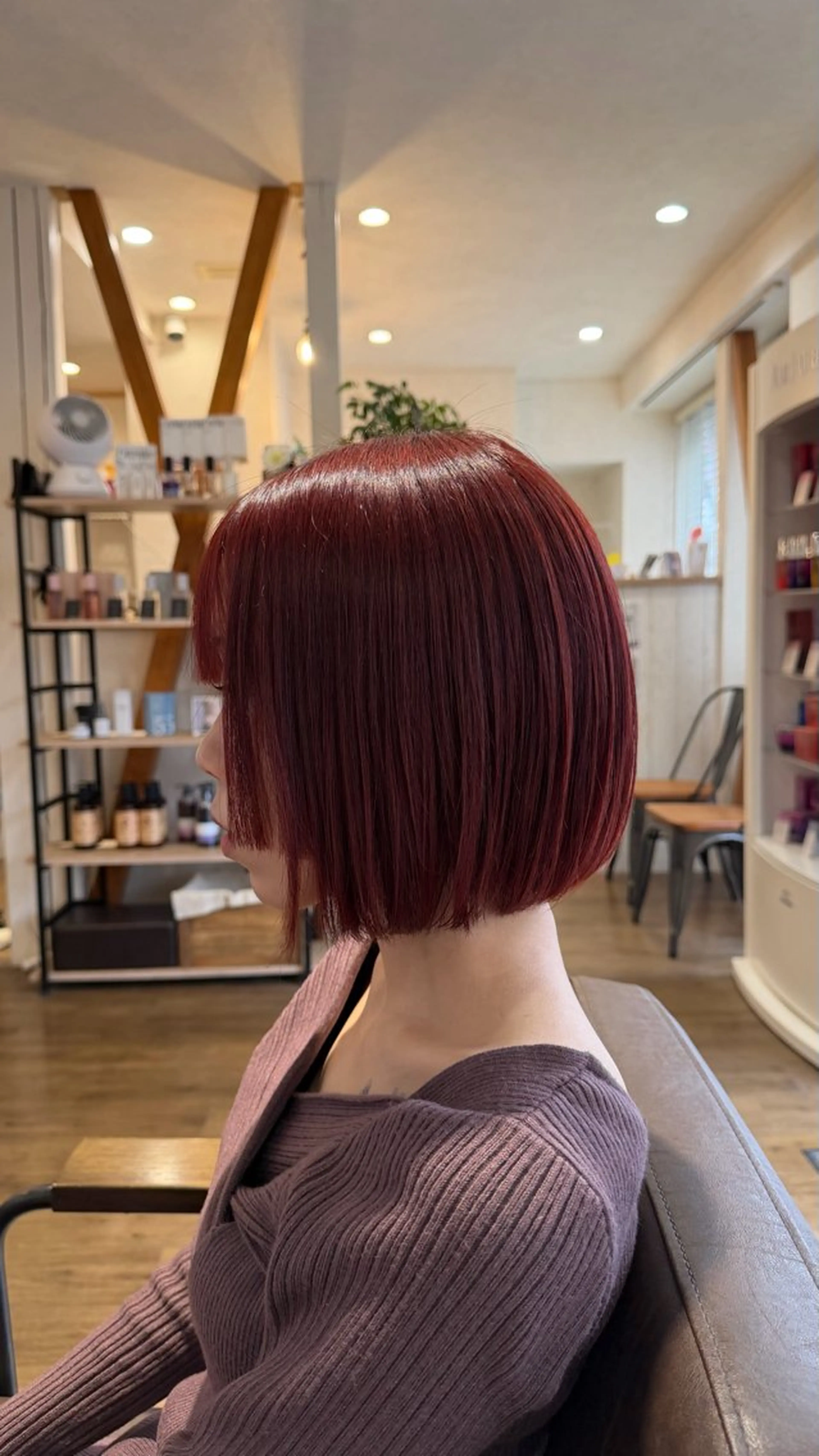 カット 松本 羅華のヘアスタイル