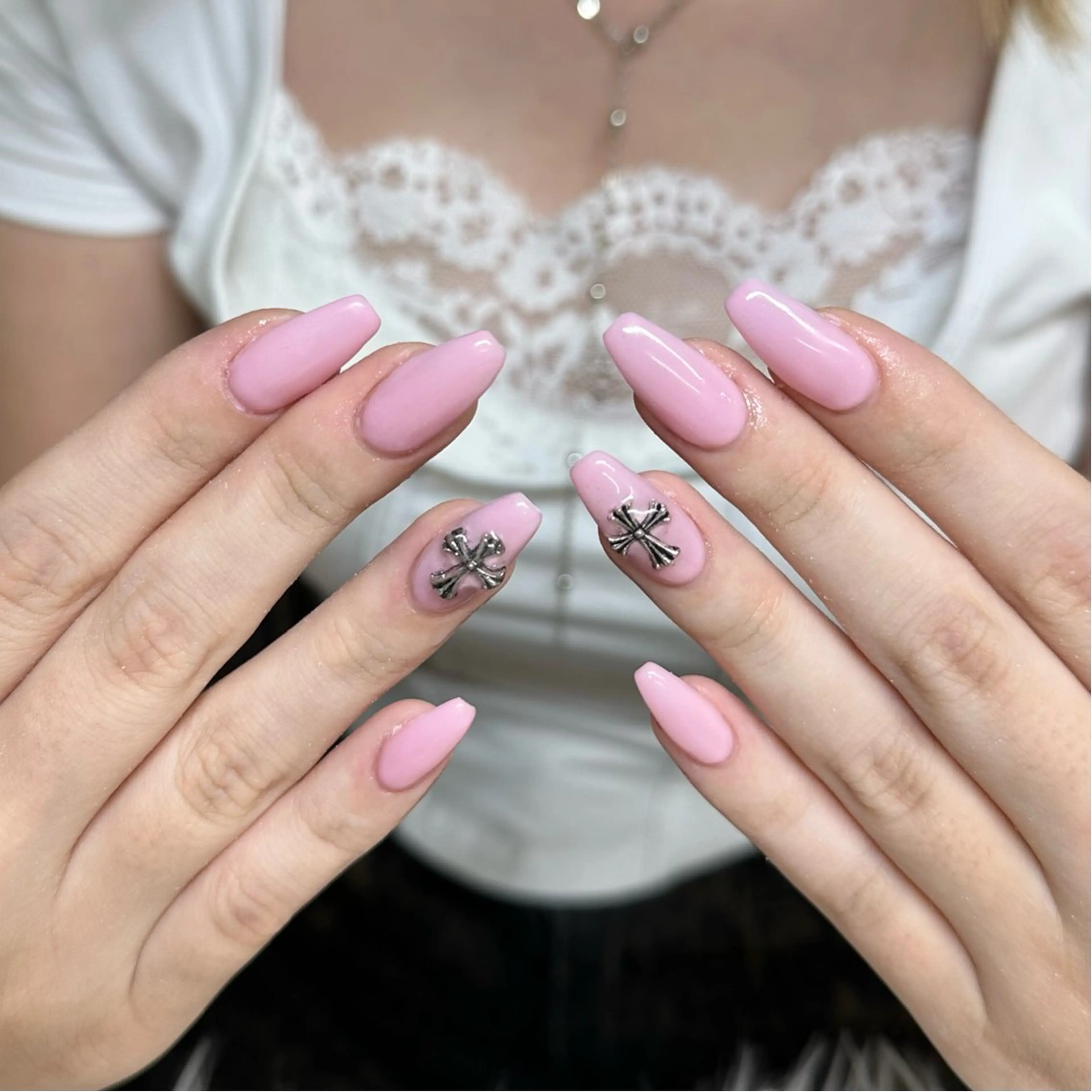 ネイル ピンク ハンドネイル mis uzuのネイルデザイン