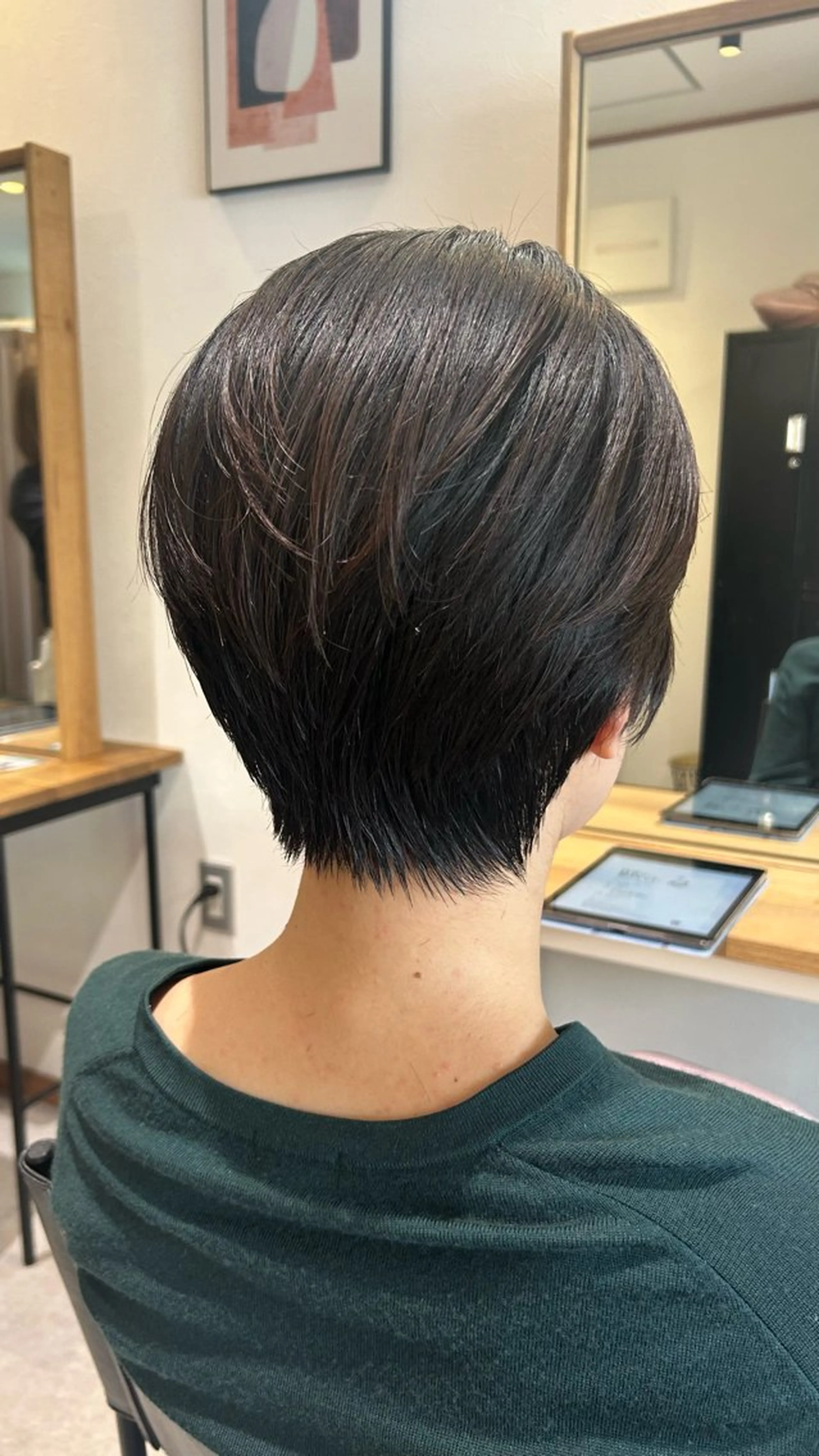 ショート カット 盛本 彩乃のヘアスタイル