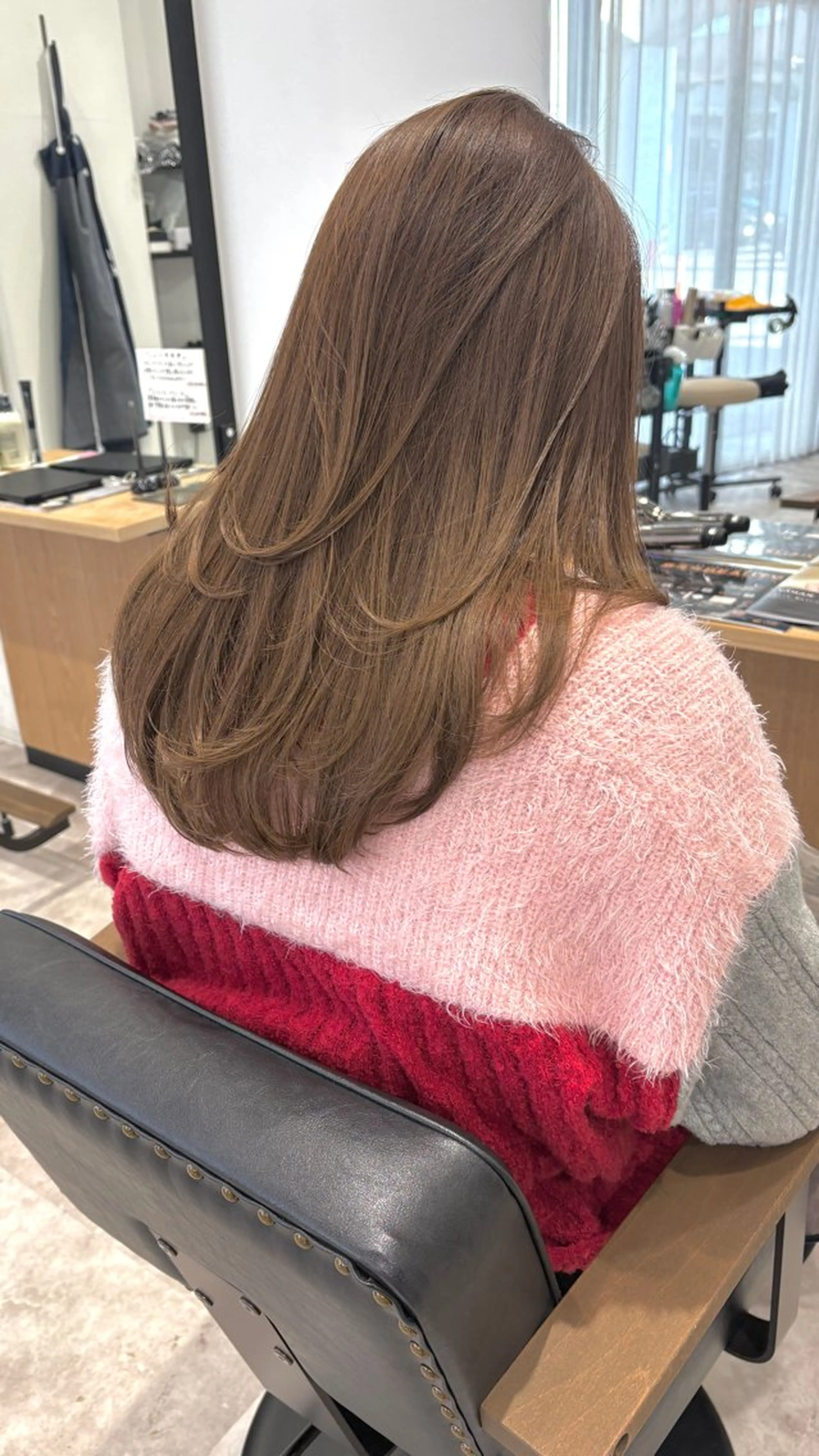 セミロング カラー 河野いずみ レイヤー/ボブ 🤍のヘアスタイル