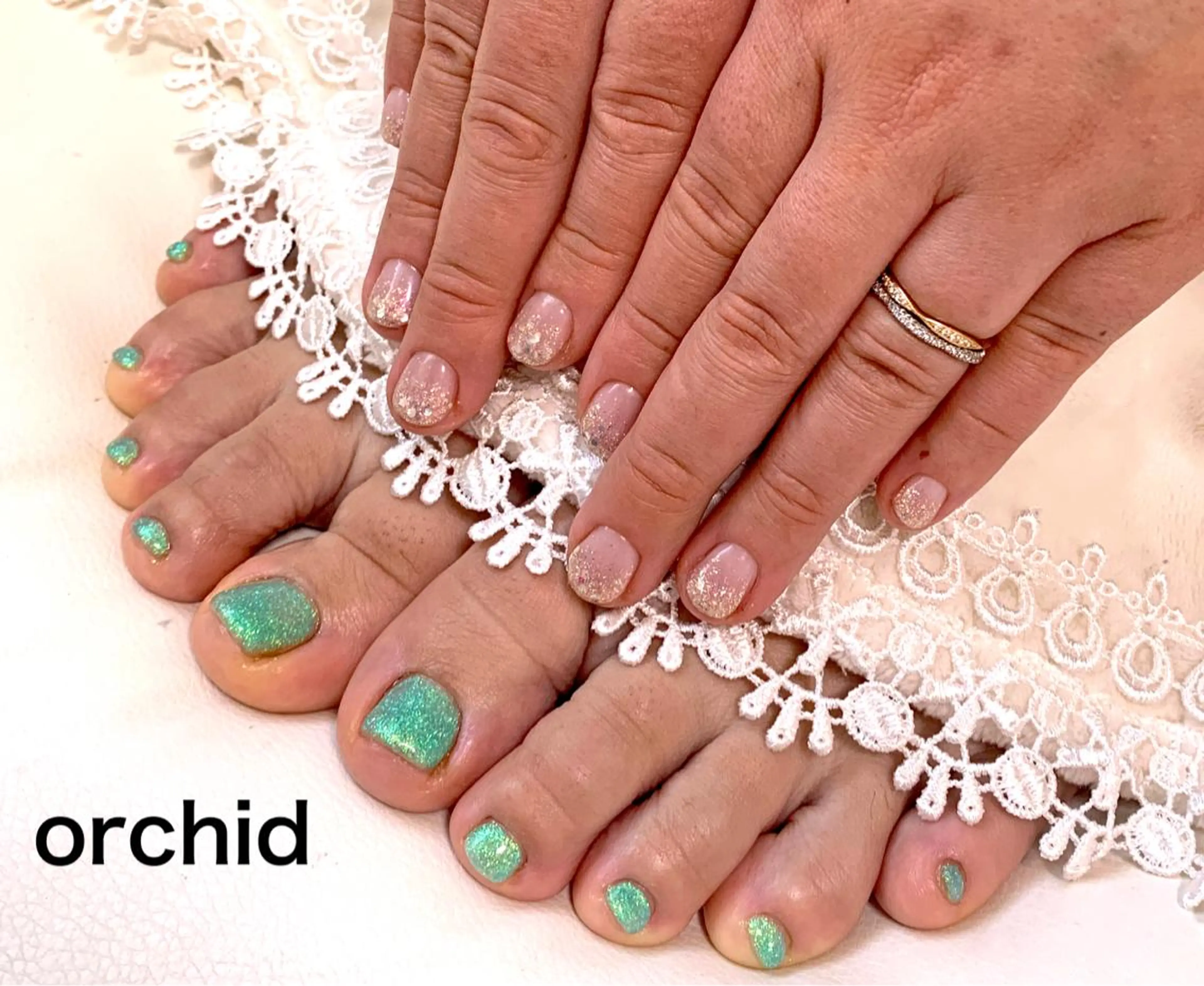 ネイル orchid ♡オーキッドのネイルデザイン