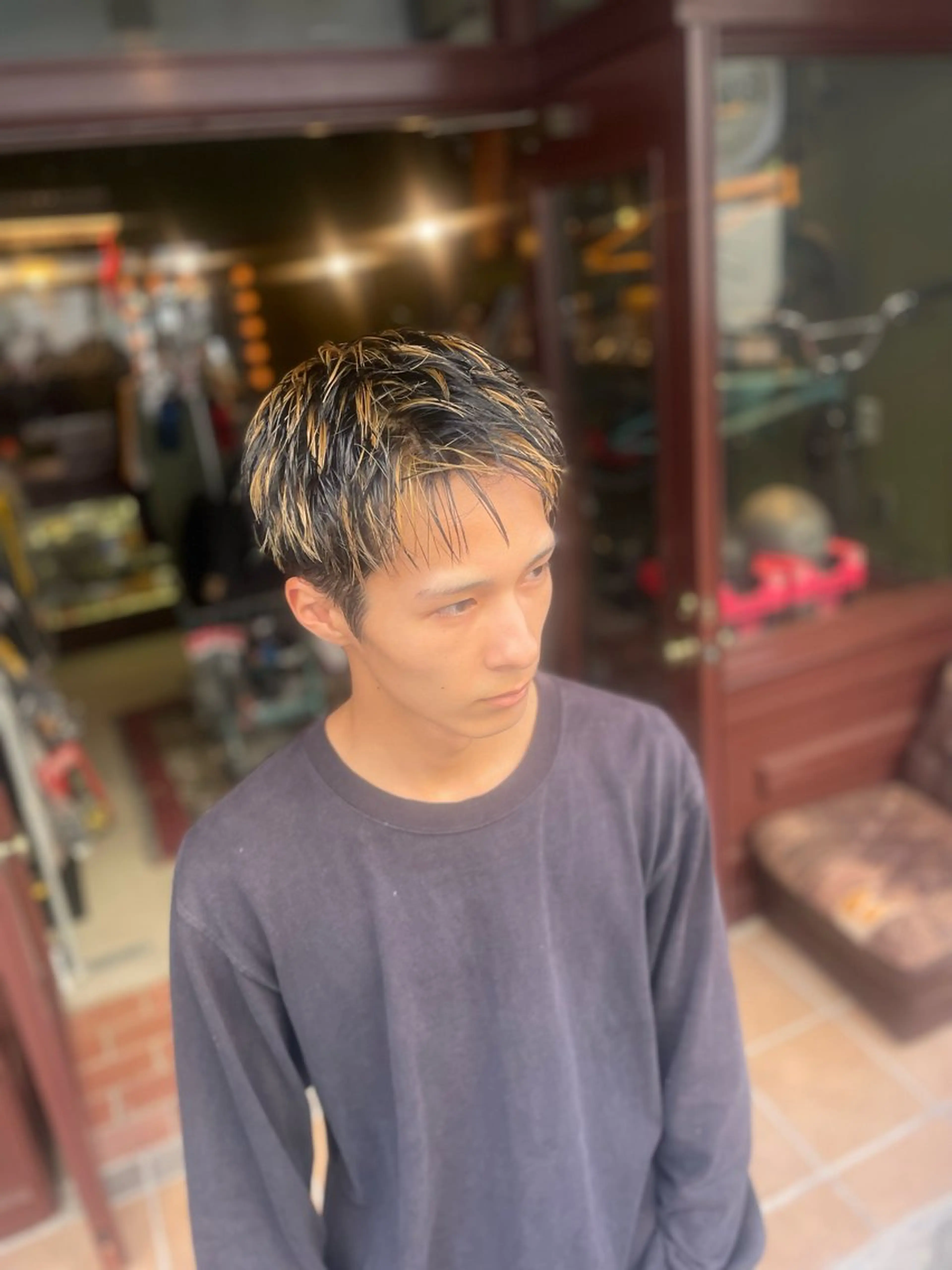 ショート カラー メンズ PATH-hair. storeのヘアスタイル