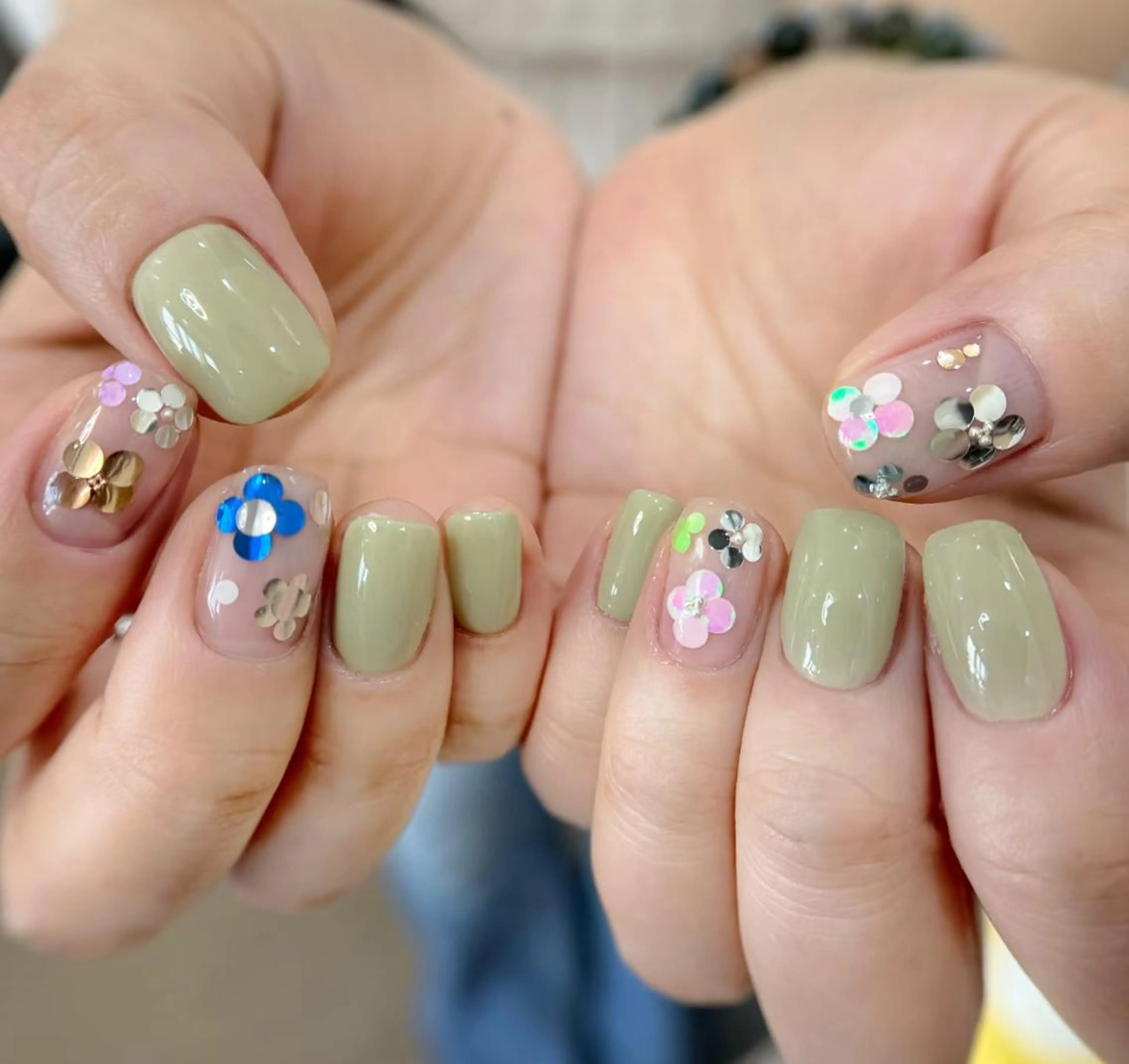 ネイル ハンドネイル ハンドケア 🍑 momo_nailのネイルデザイン