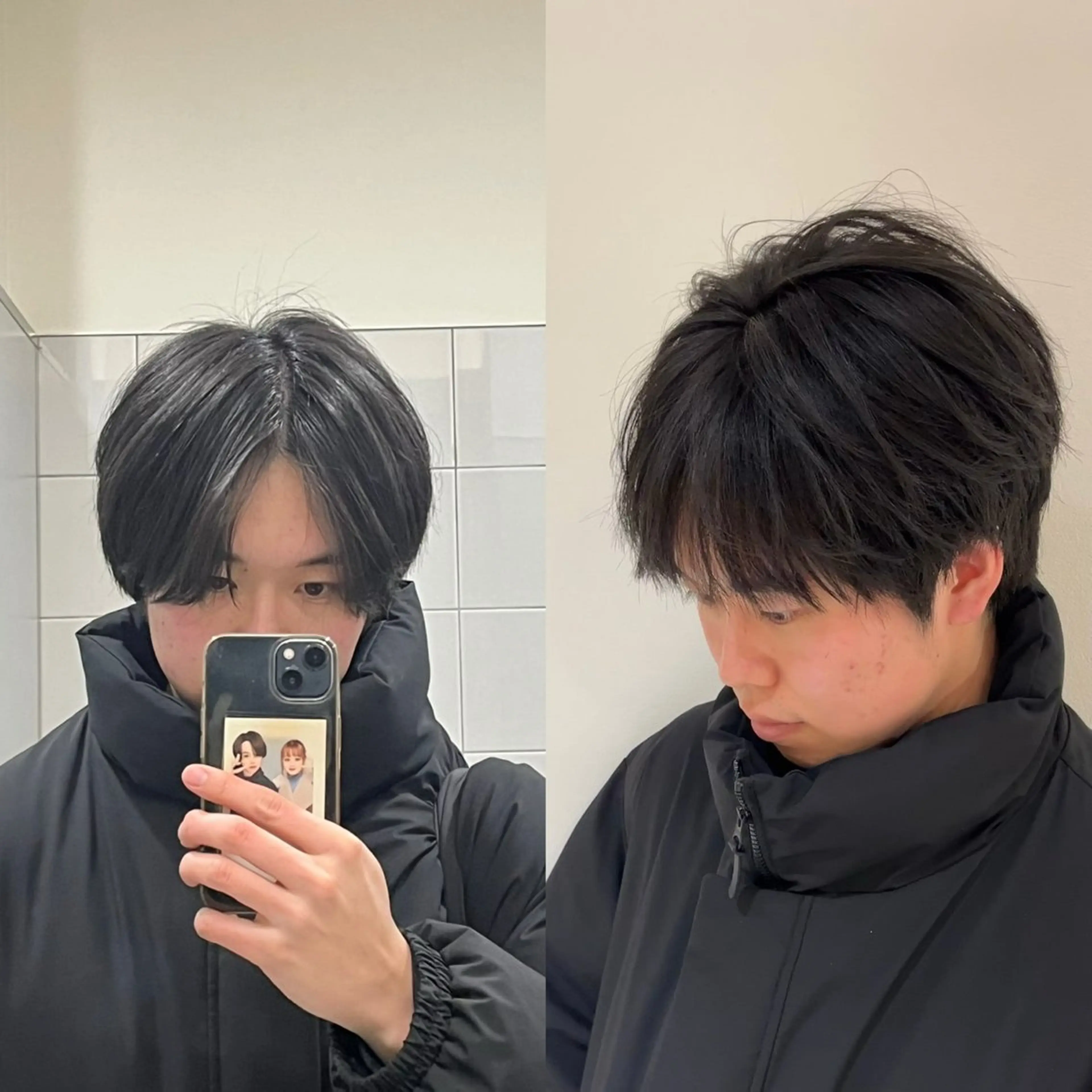 メンズ けいし🐬ボブ 美髪縮毛矯正のヘアスタイル