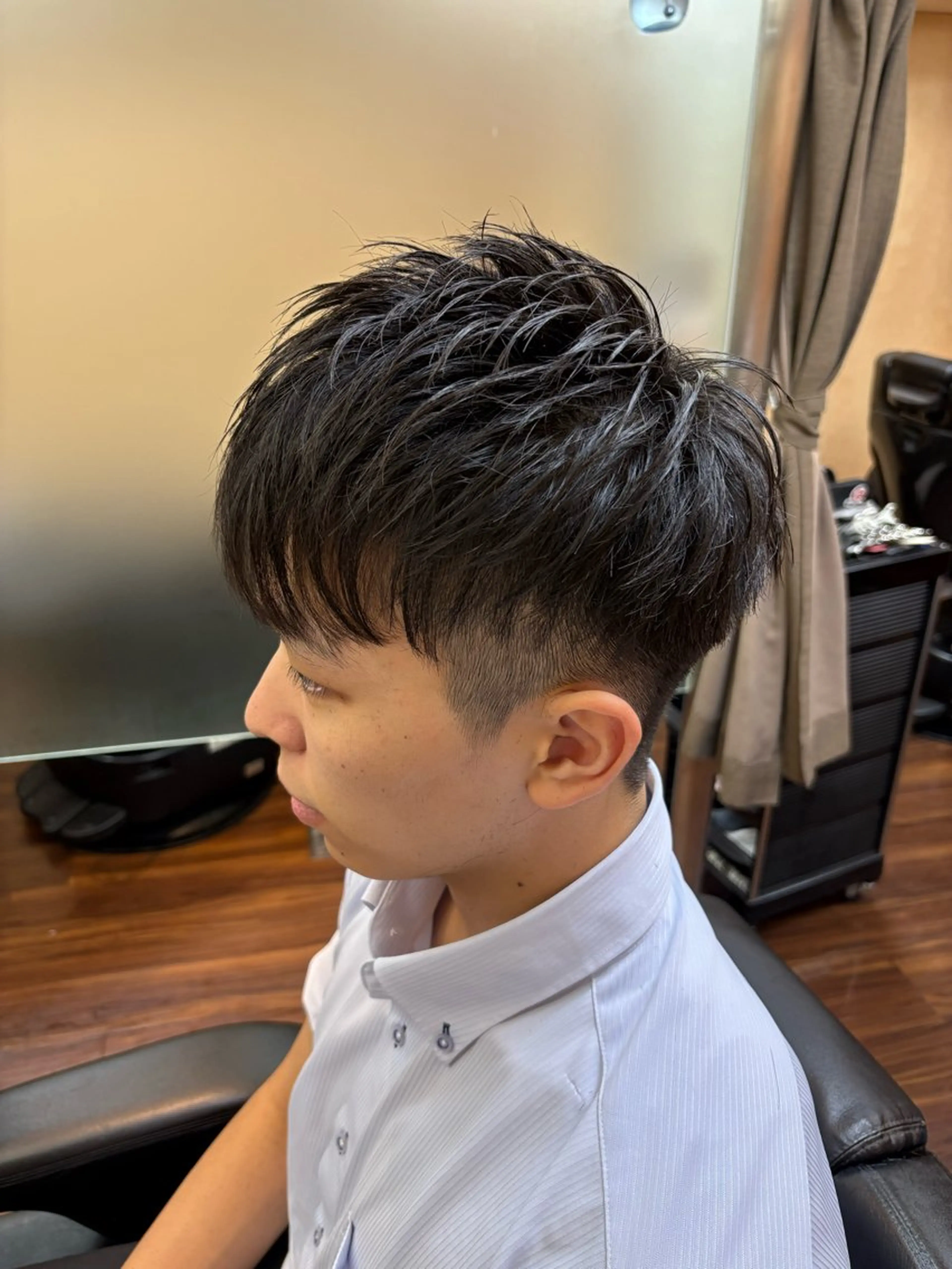 ショート メンズ マッシュ ツーブロック 刈り上げ ショートヘア HIROGINZA Yukinoのヘアスタイル