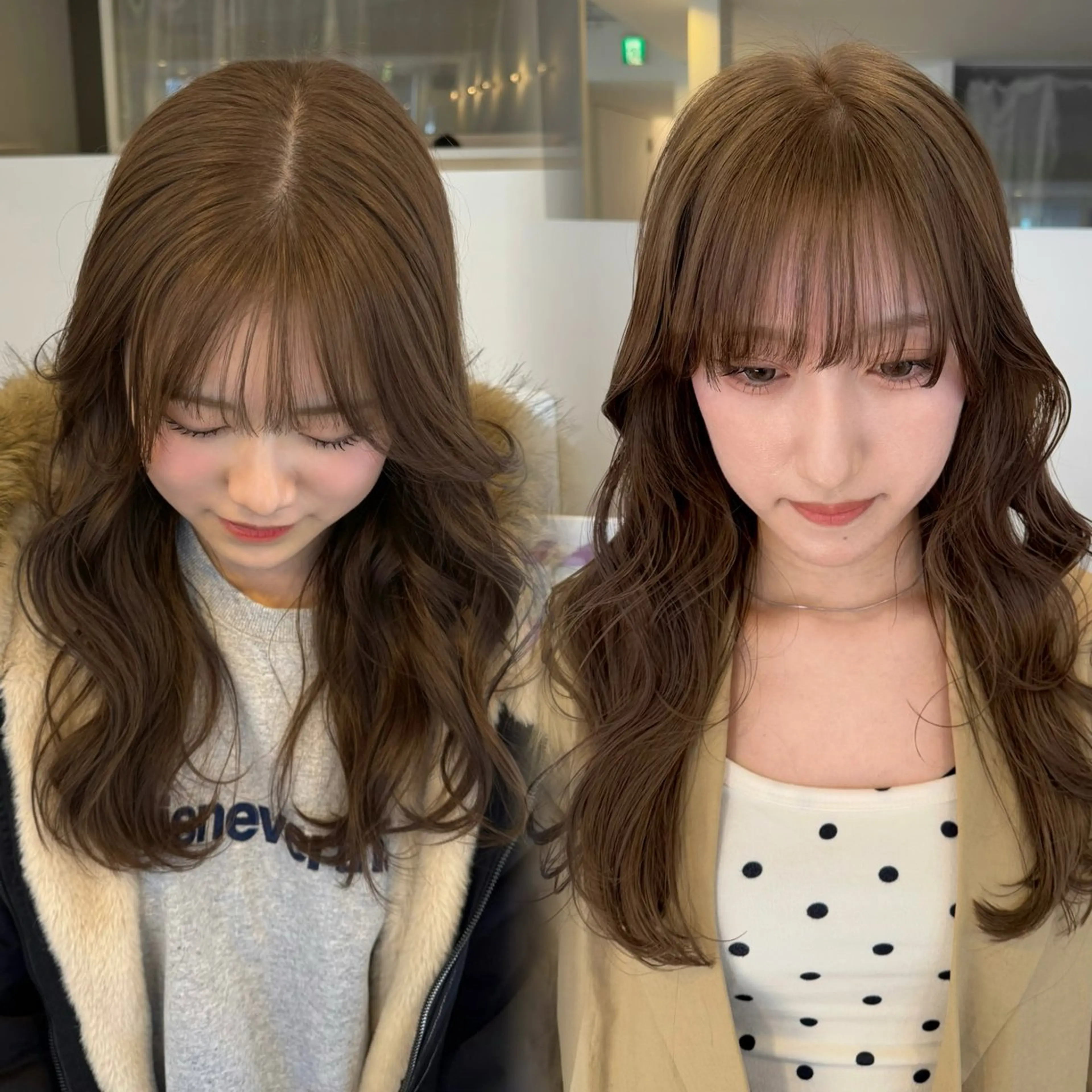 ロング カラー ブリーチ ダブルカラー インナーカラー ブリーチなしカラー ピンクカラー カット ヘアカラー トリートメント yard.長田 唯のヘアスタイル