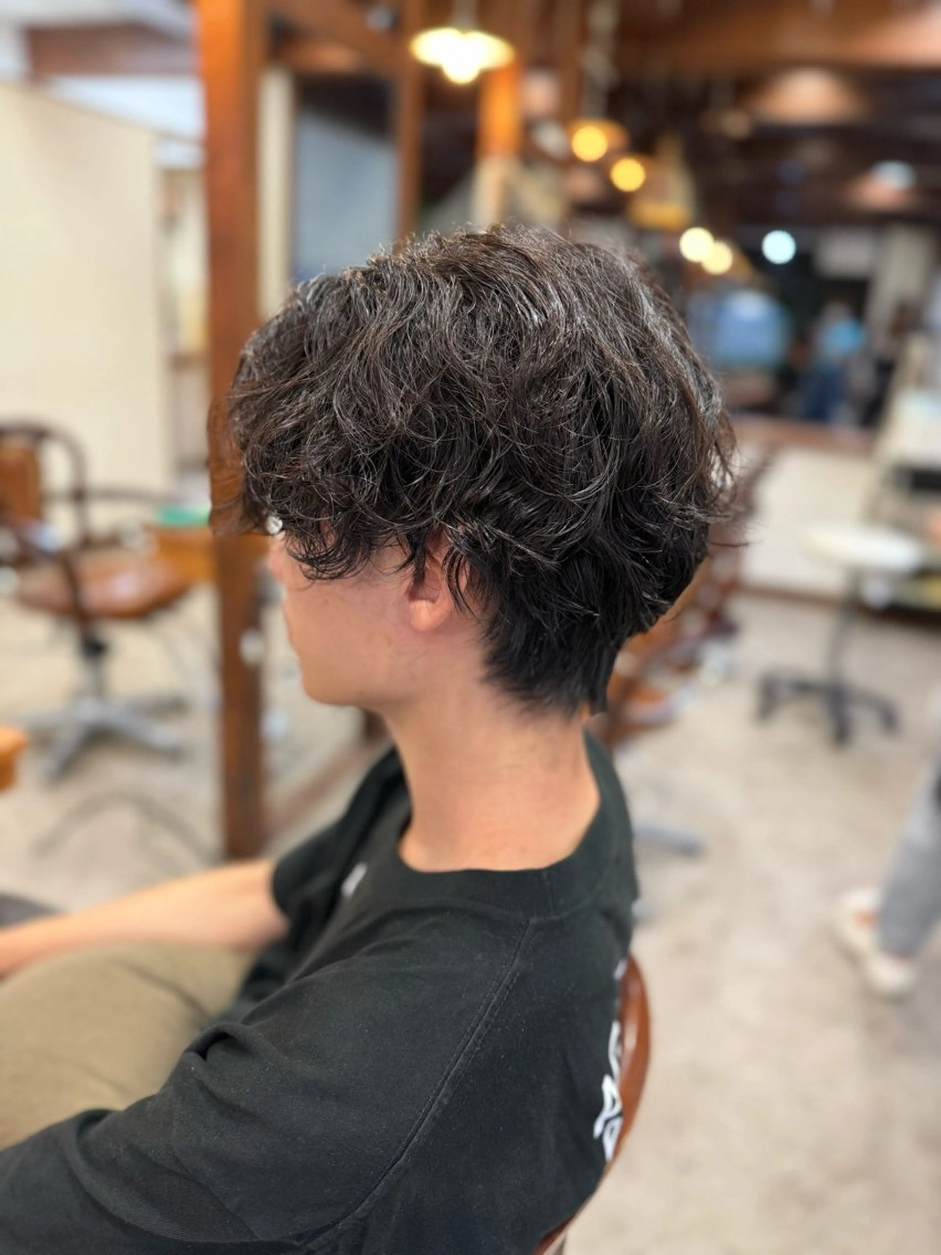 パーマ メンズ Haya Sayoのヘアスタイル