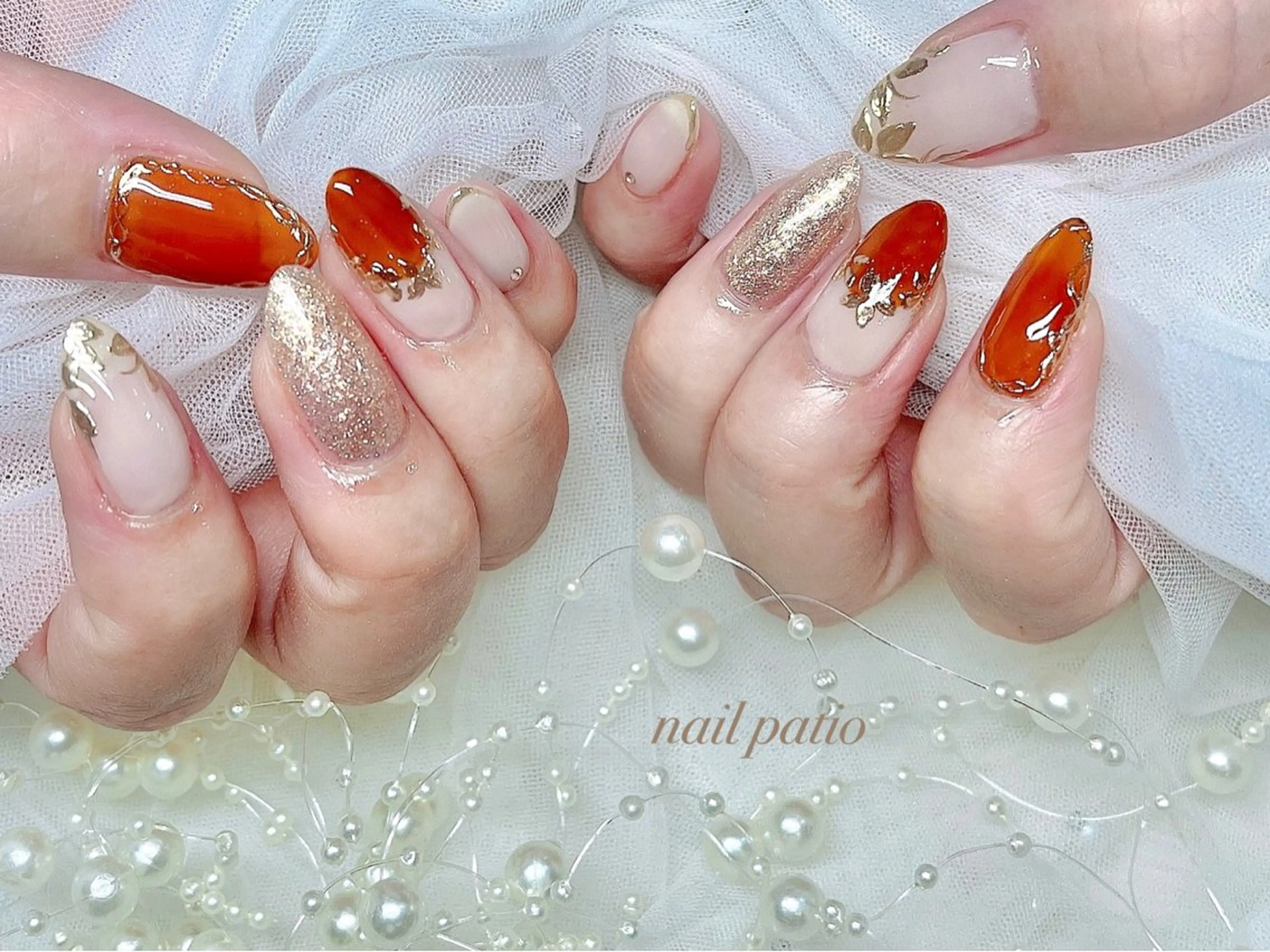 ネイル ハンドネイル nail patio 新越谷 yukiのネイルデザイン