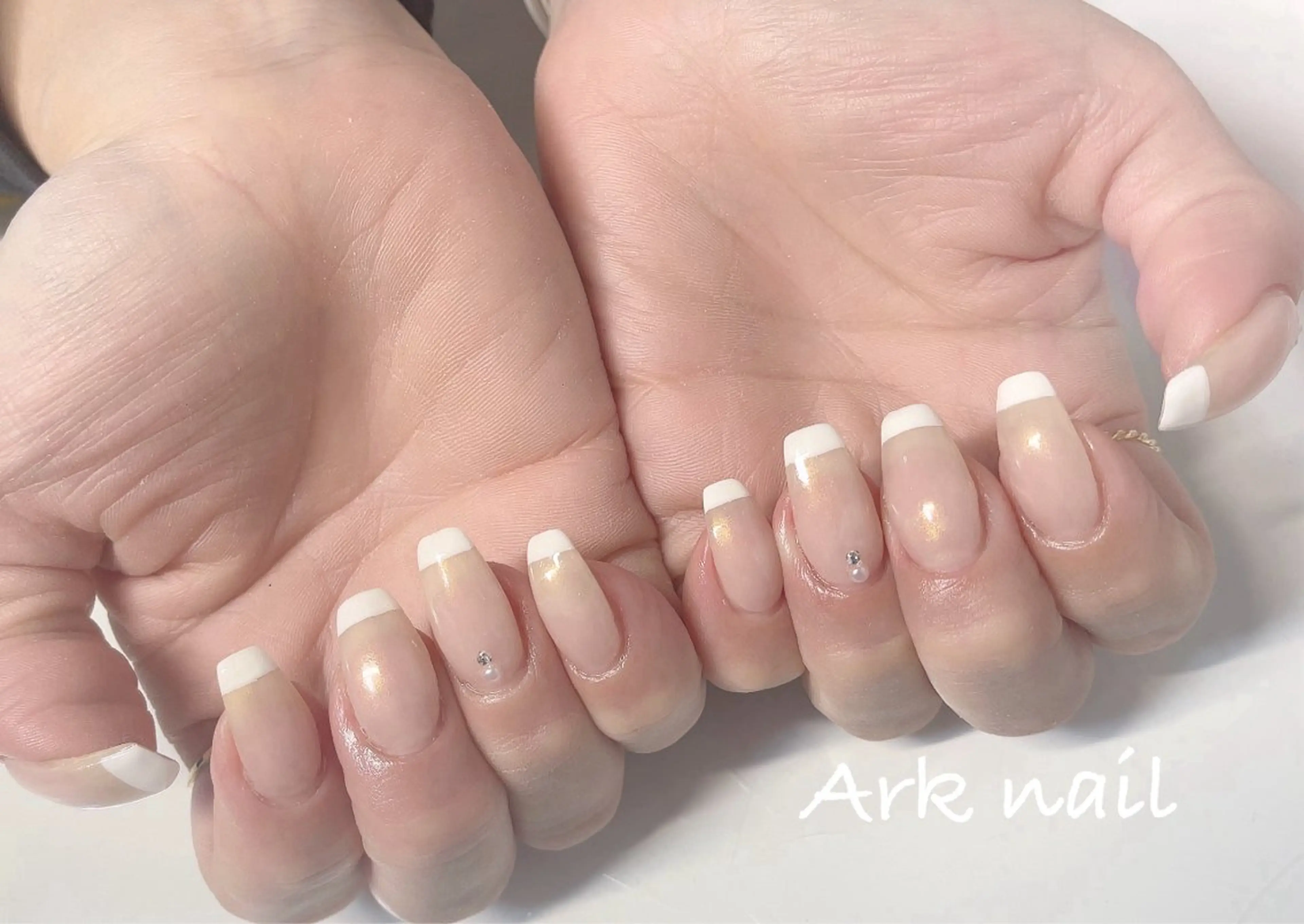 フレンチネイルの写真