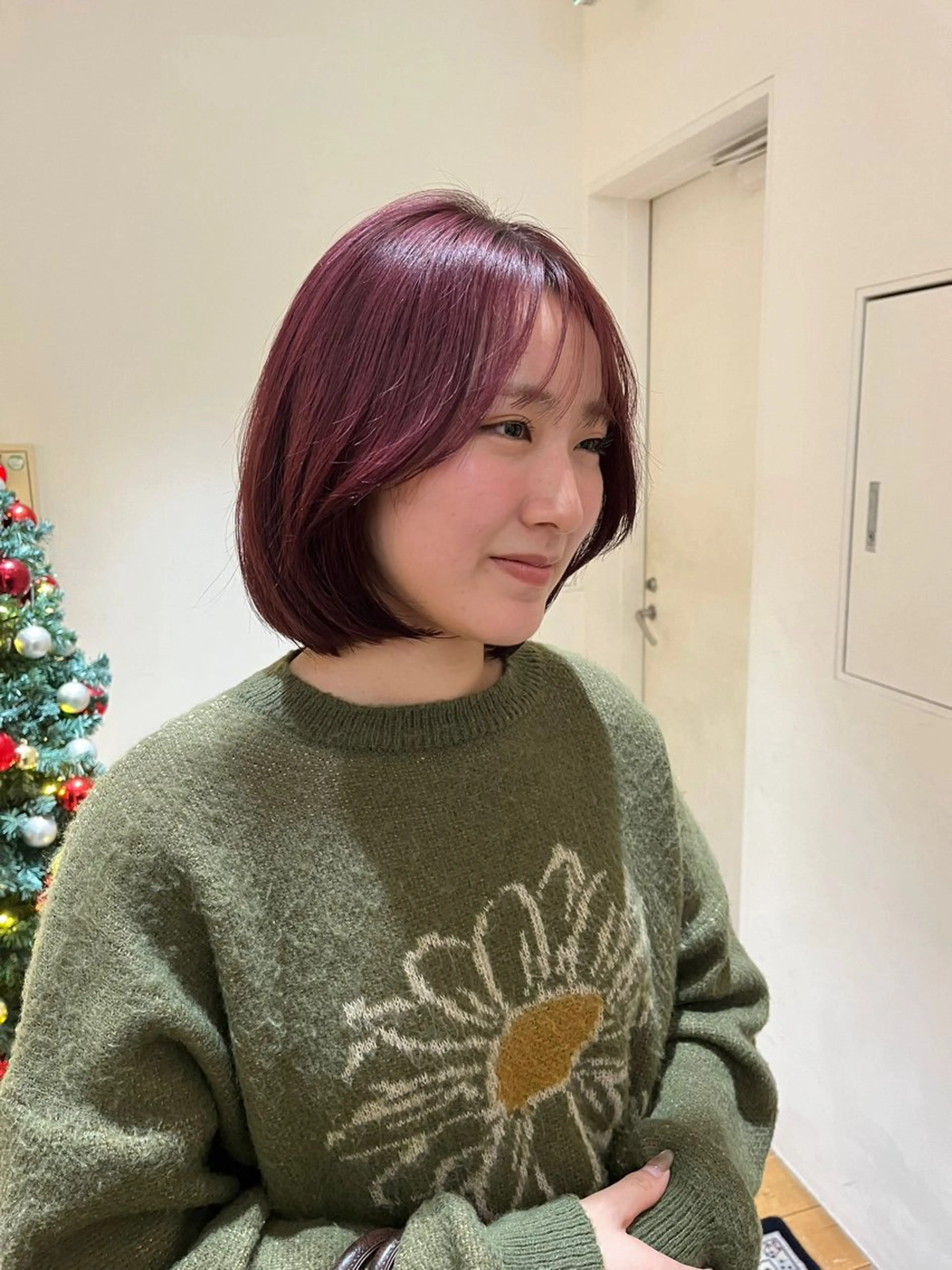 ショート カラー レイヤーカット カット ヘアカラー 綿田 翔のヘアスタイル