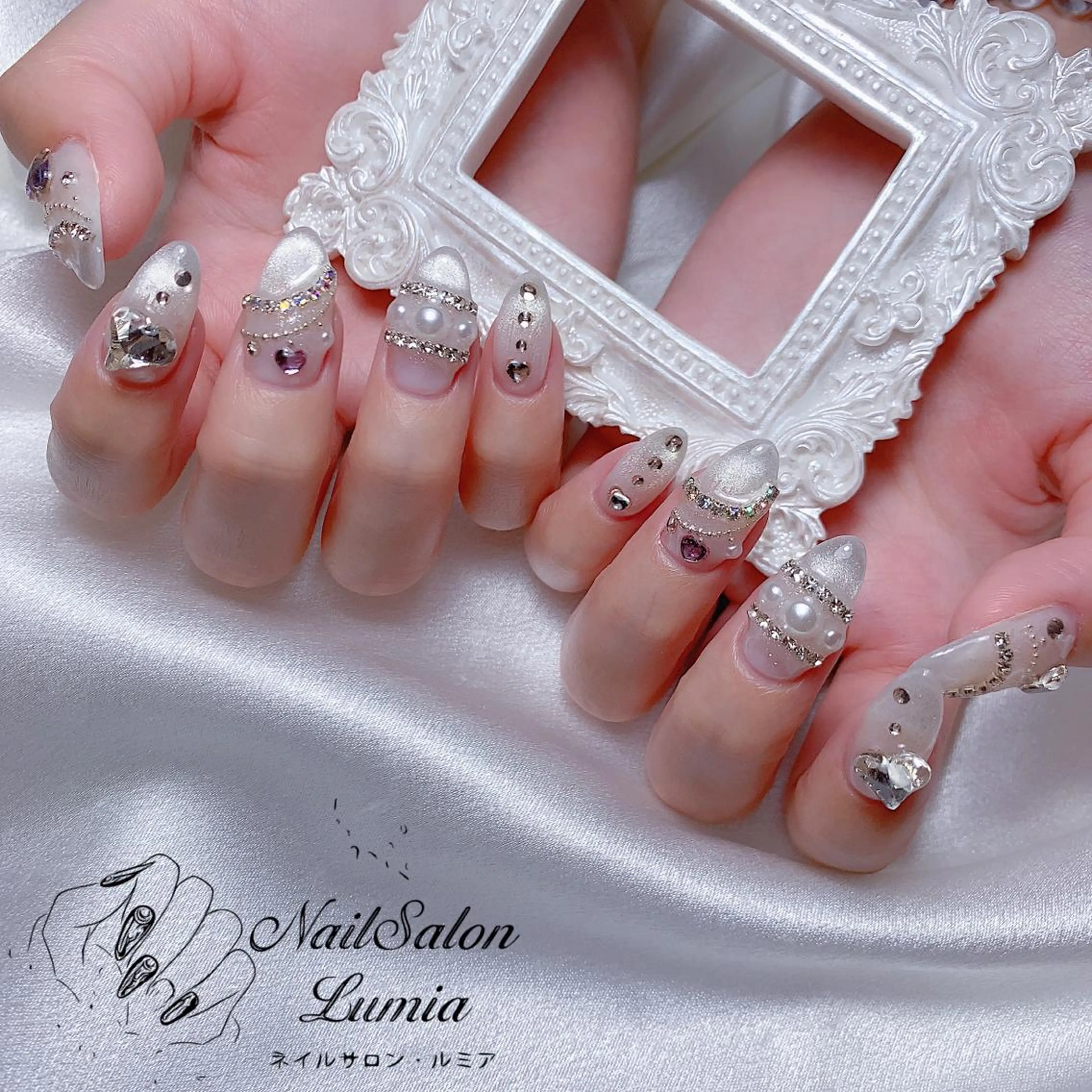 ネイル ハンドネイル ネイルサロン ルミア Lumia 店長のネイルデザイン