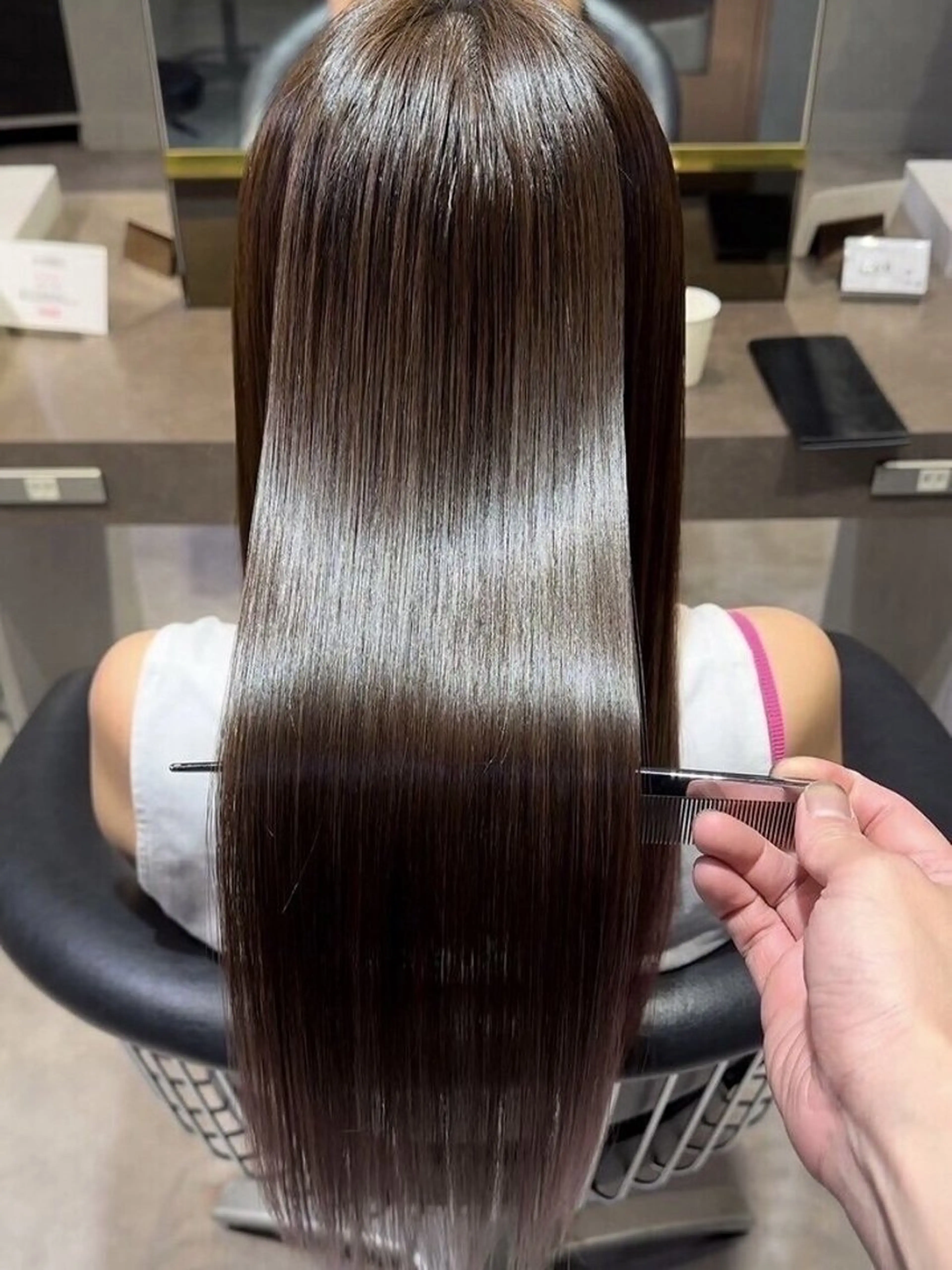 🫧✨縮毛矯正✨🫧　＊薬剤履歴がない方向け🙆🏼‍♀️の写真