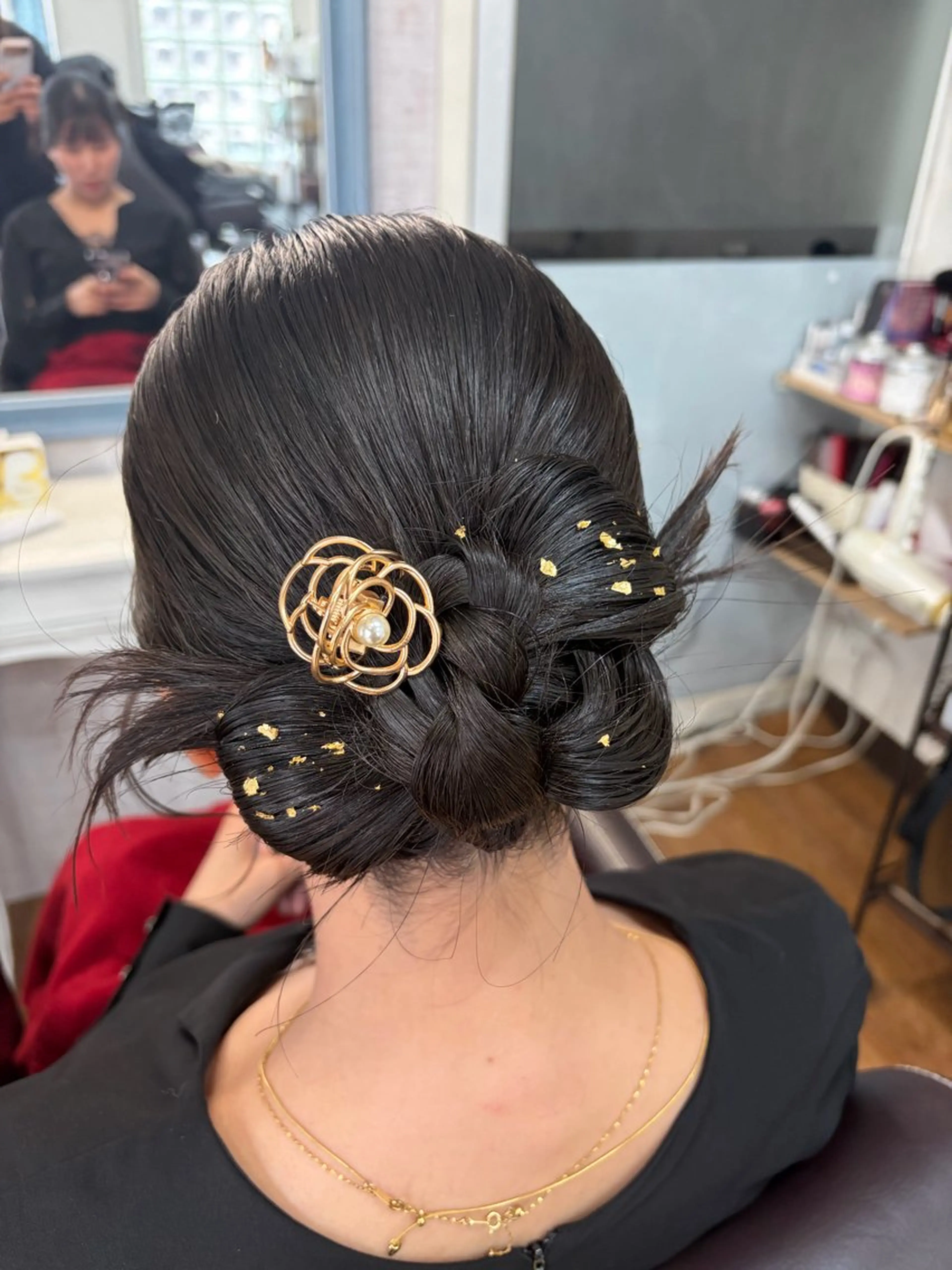 セミロング ヘアアレンジ ヘアセット Legit Airiのマツエク・マツパデザイン