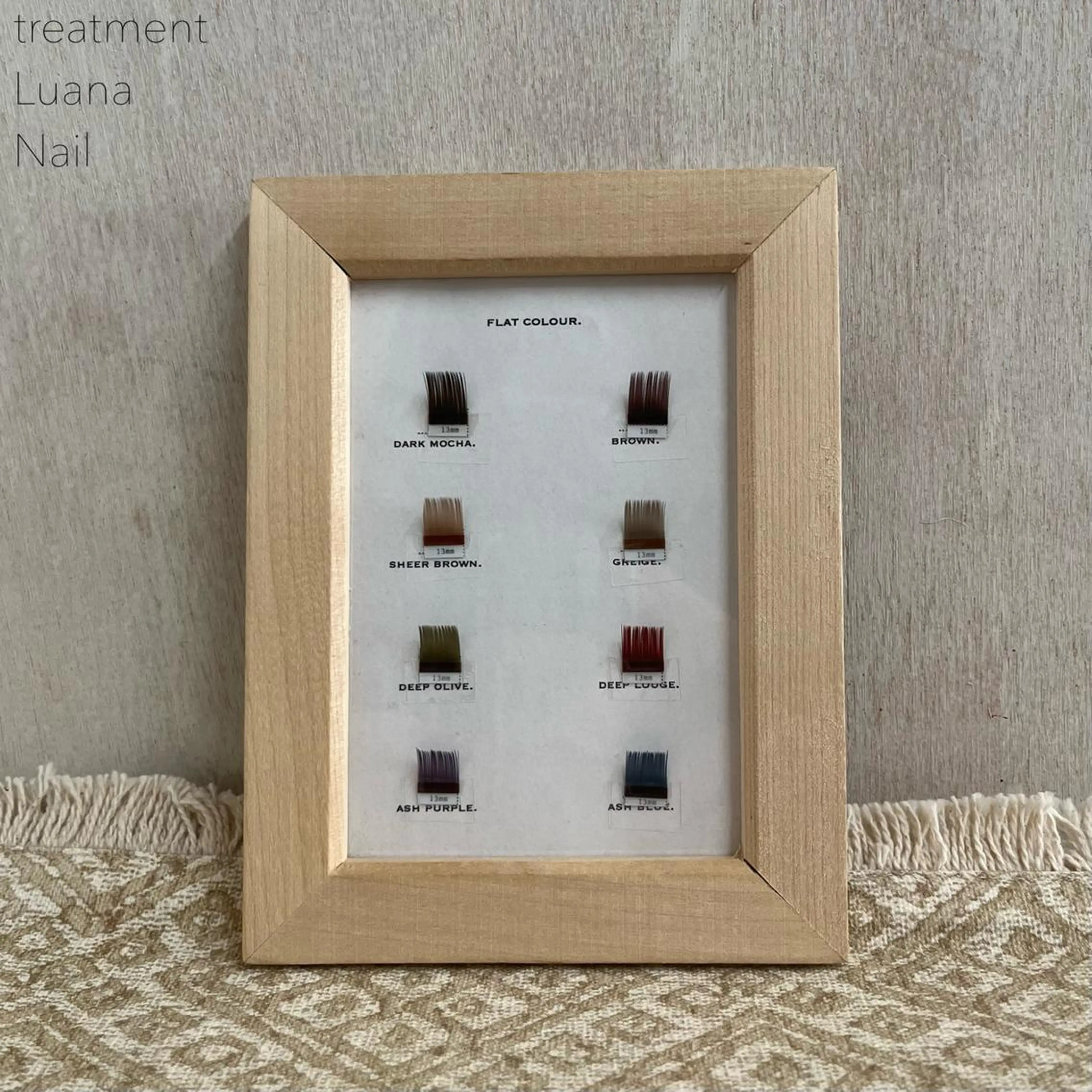 カラーフラットラッシュ【上100本】の写真