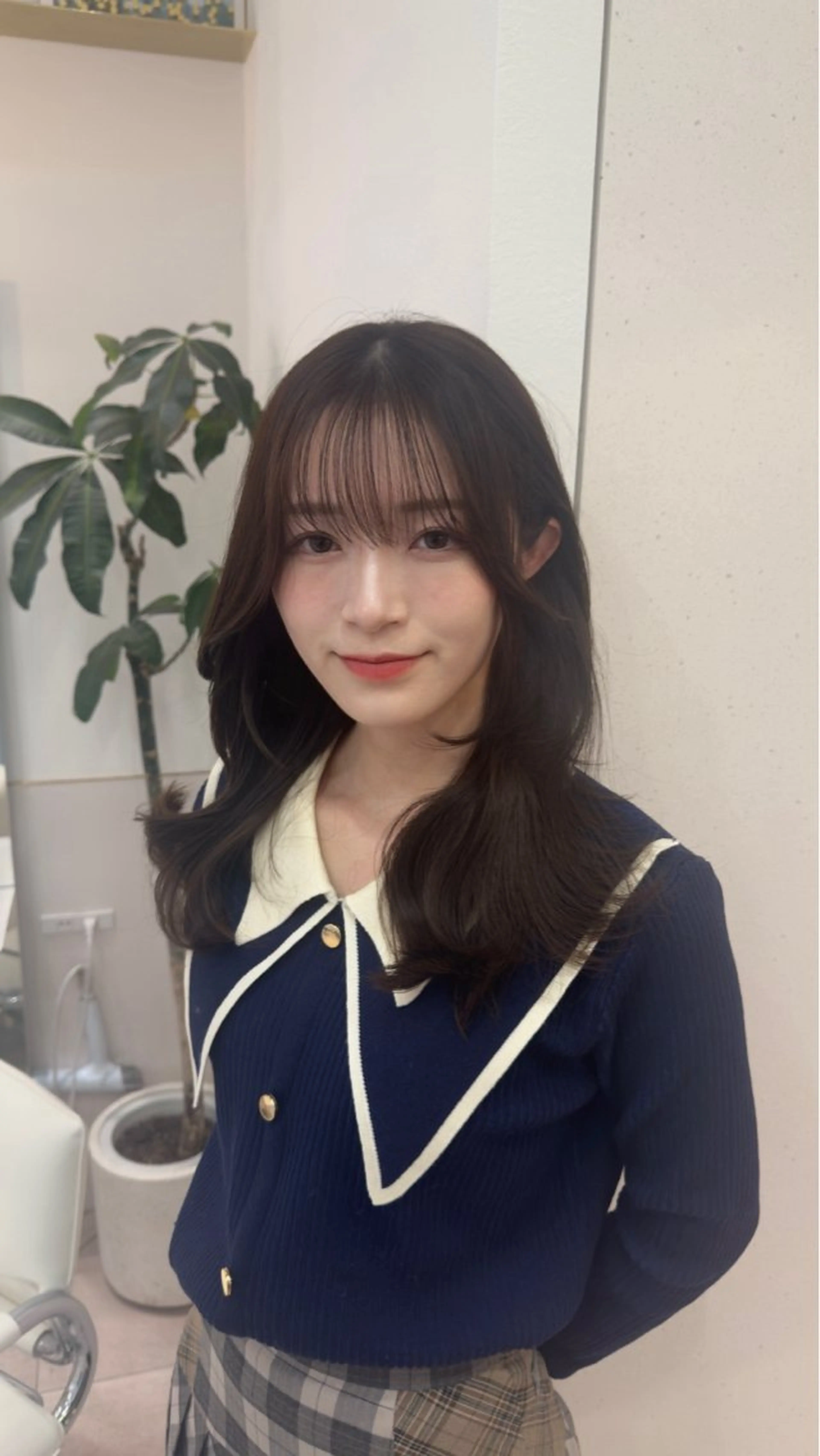 ロング カラー 透明感カラー くびれヘア 髪質改善 韓国風ヘア レイヤーカット 絶対垢抜けレイヤー/ 透明感カラーリョウヤのヘアスタイル