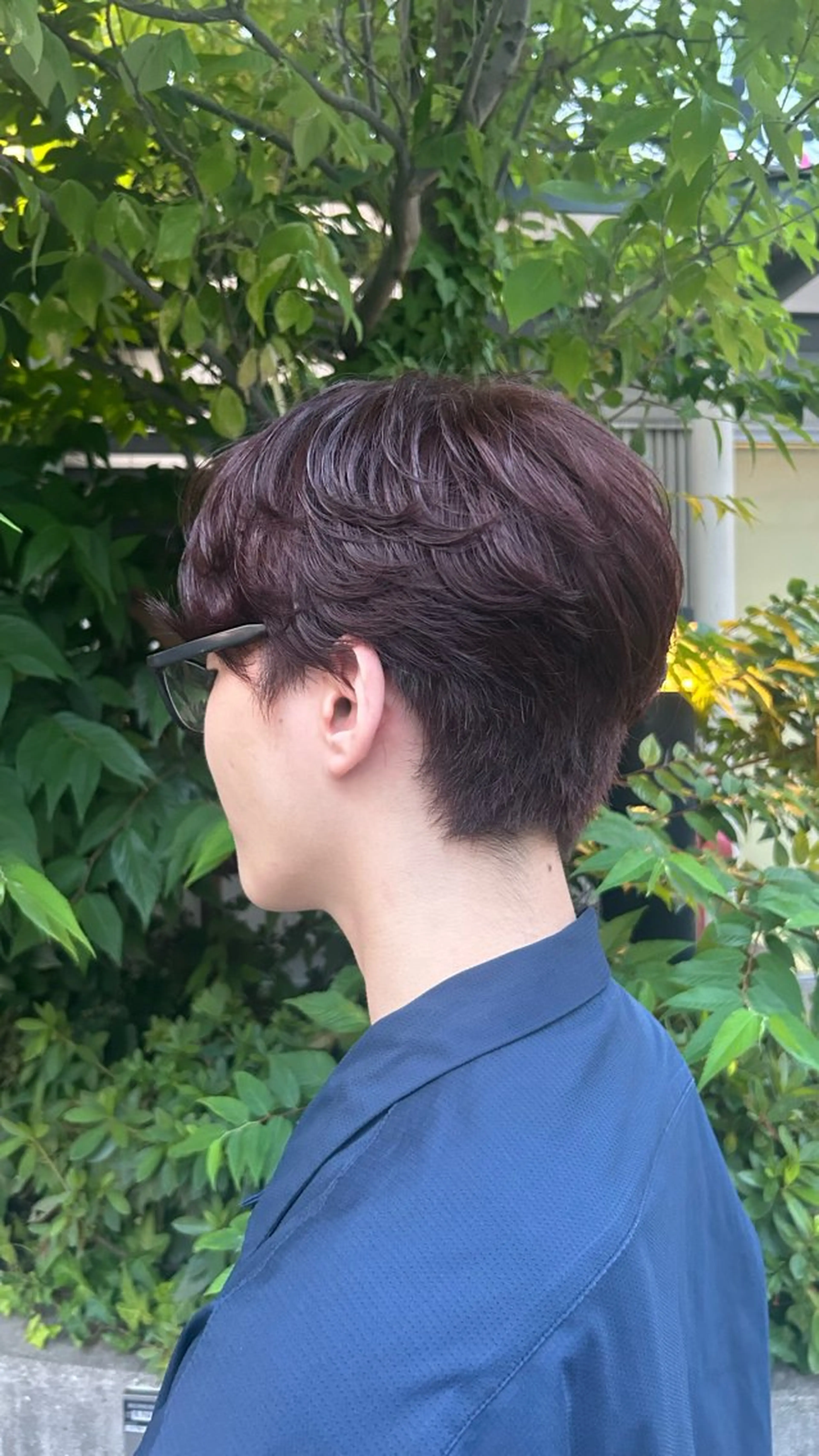 カラー 富田 彩来のヘアスタイル