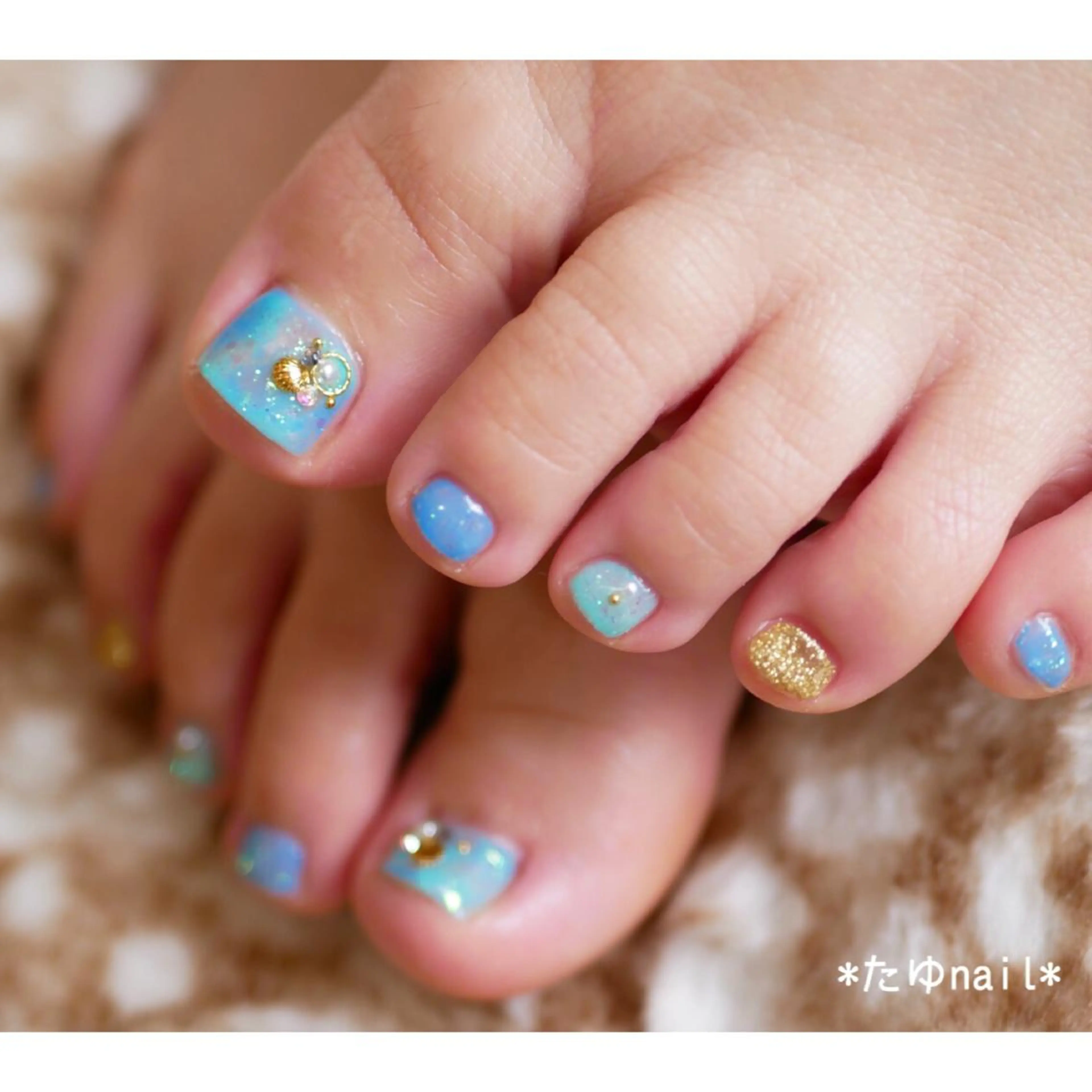 ネイル フットネイル ネイルサロン 【たゆnail】のネイルデザイン